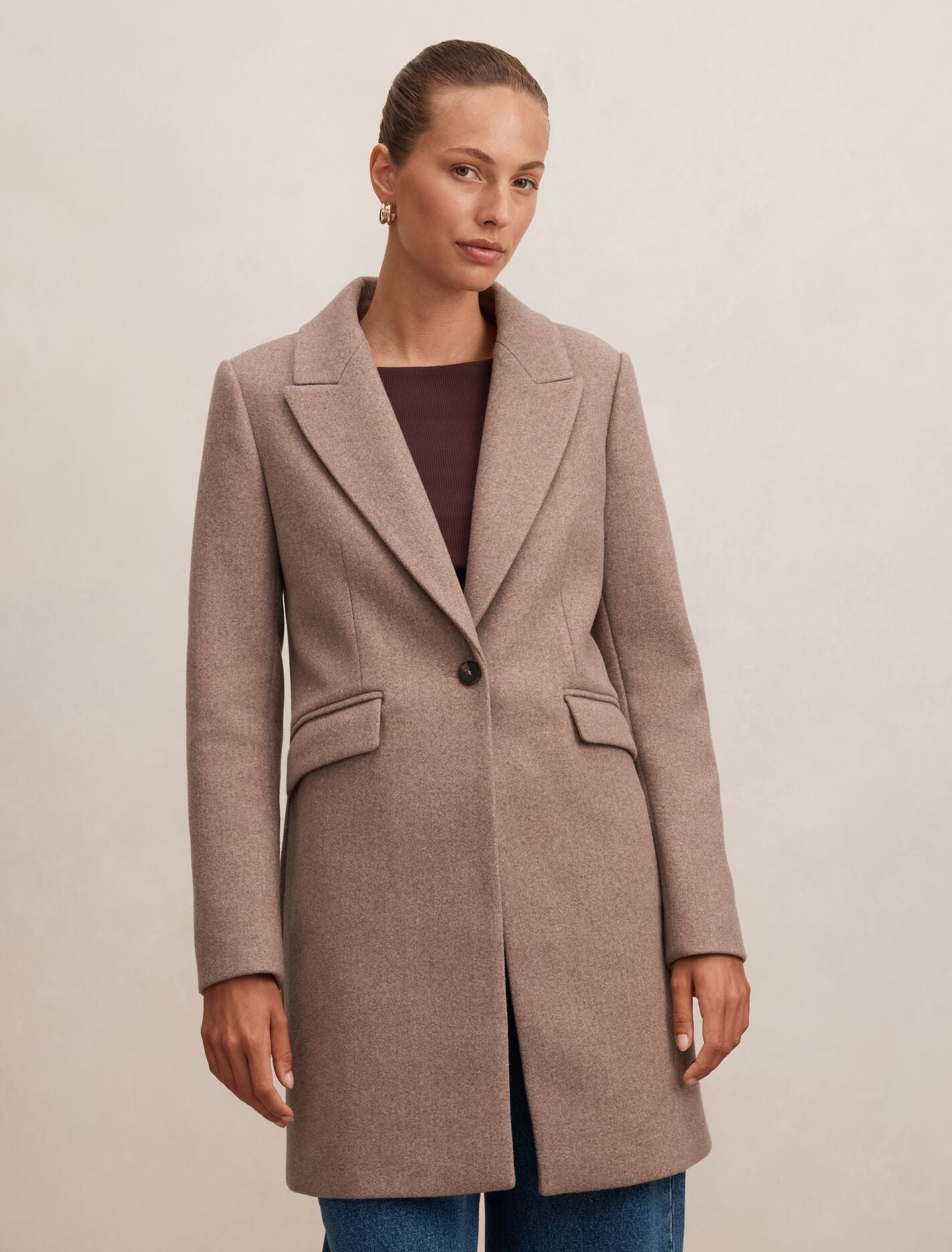 Brianna Coatigan Maple Marle Forever New