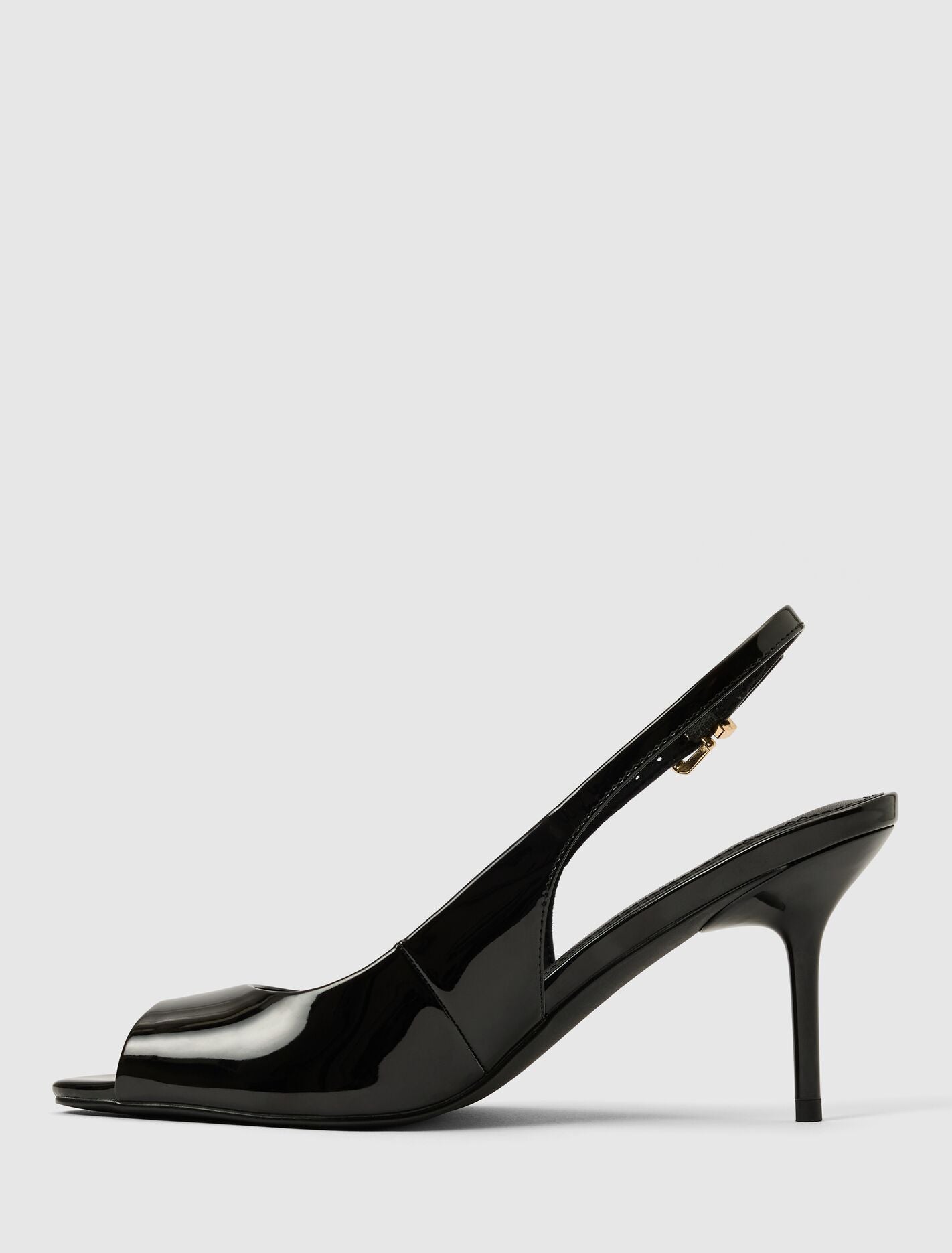Lana Peep Toe Heeled Slingback Forever New