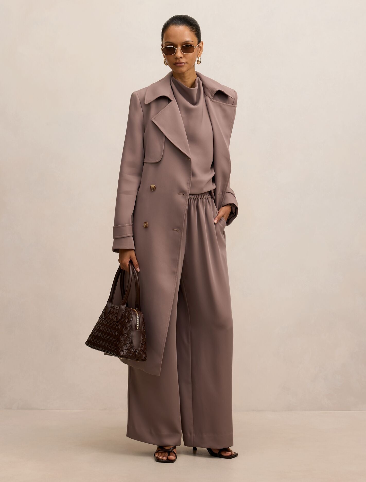 Delilah Petite Soft Trench Coat Forever New