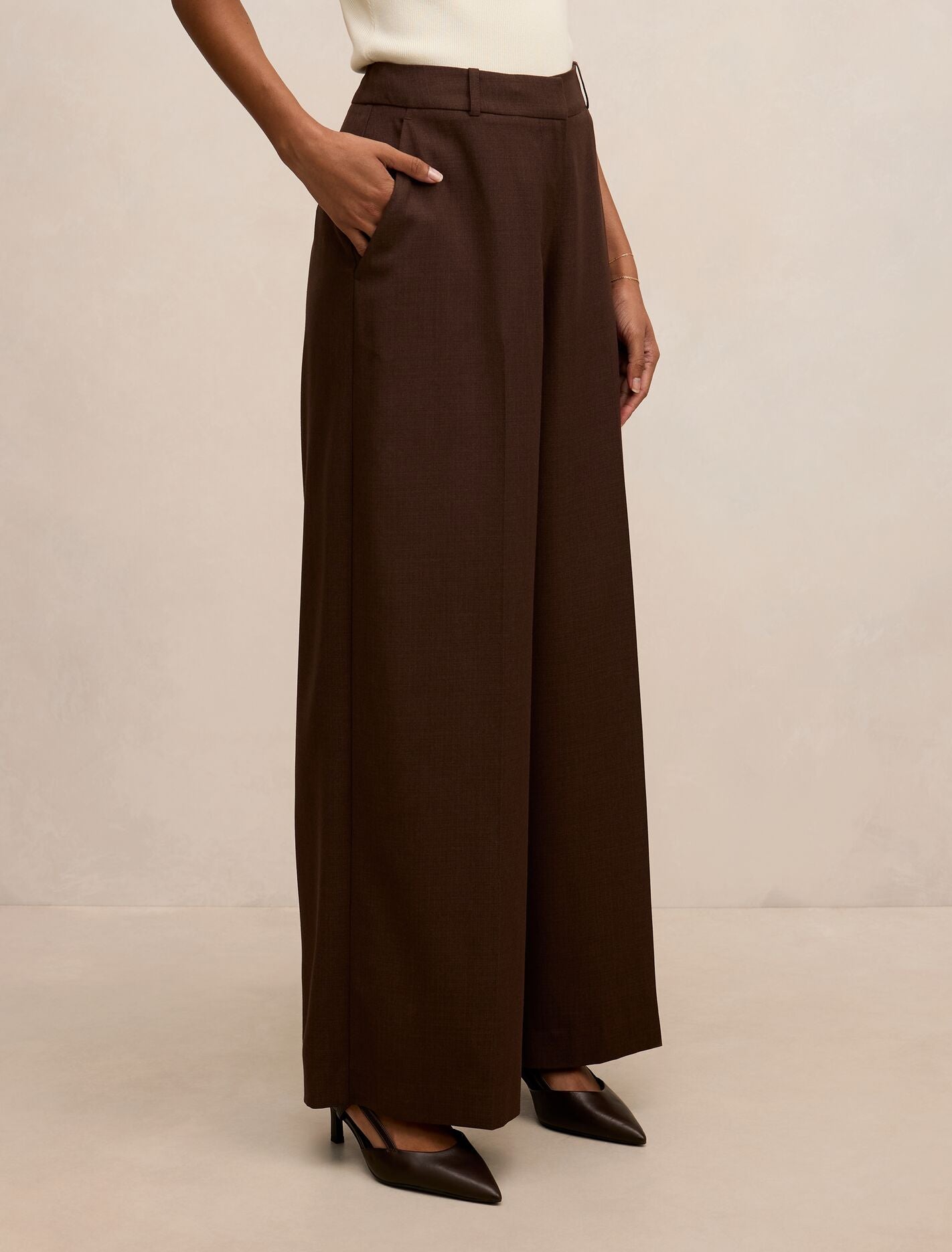 Harper Petite Wide Leg Pants Forever New