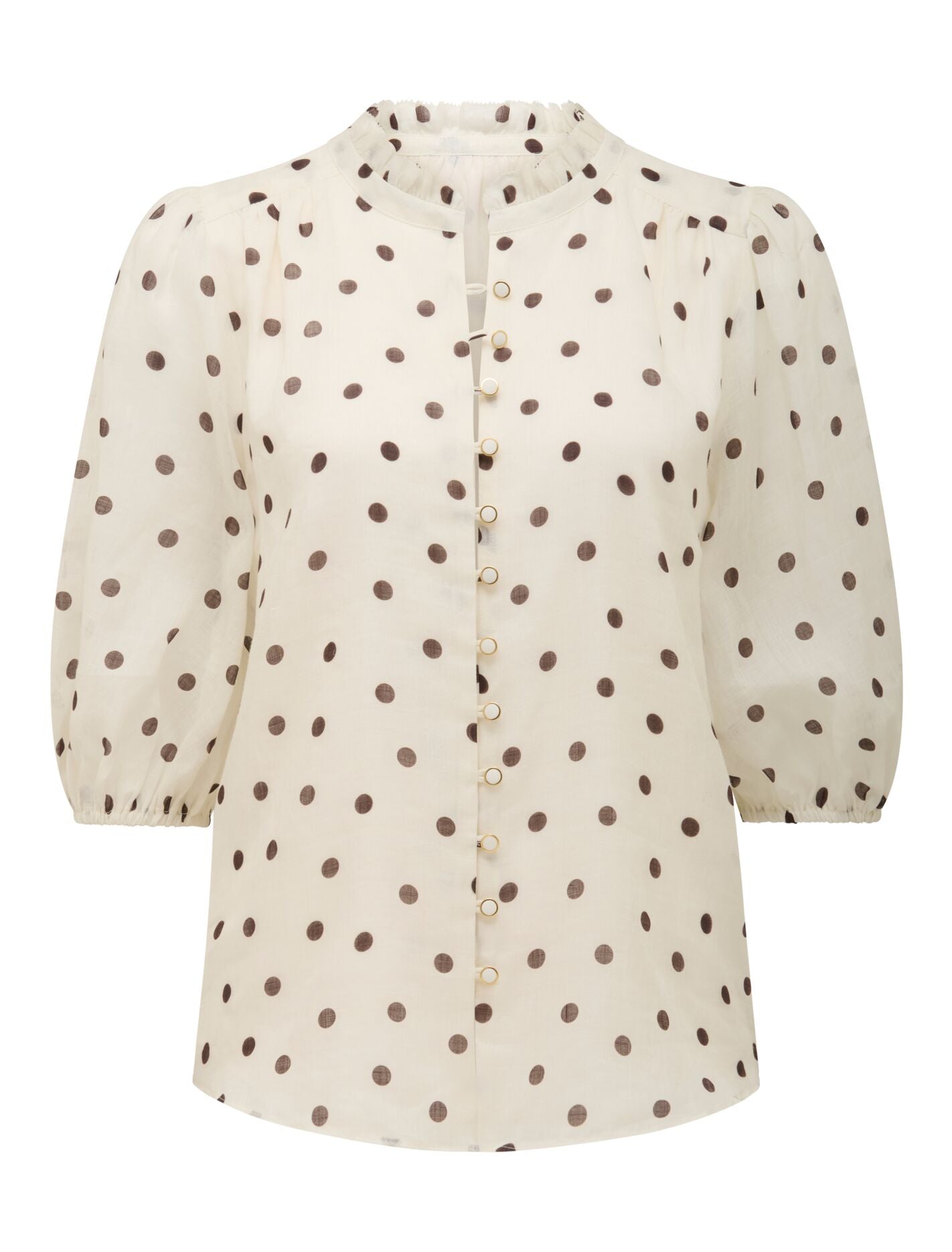 Helena Spot Blouse Forever New