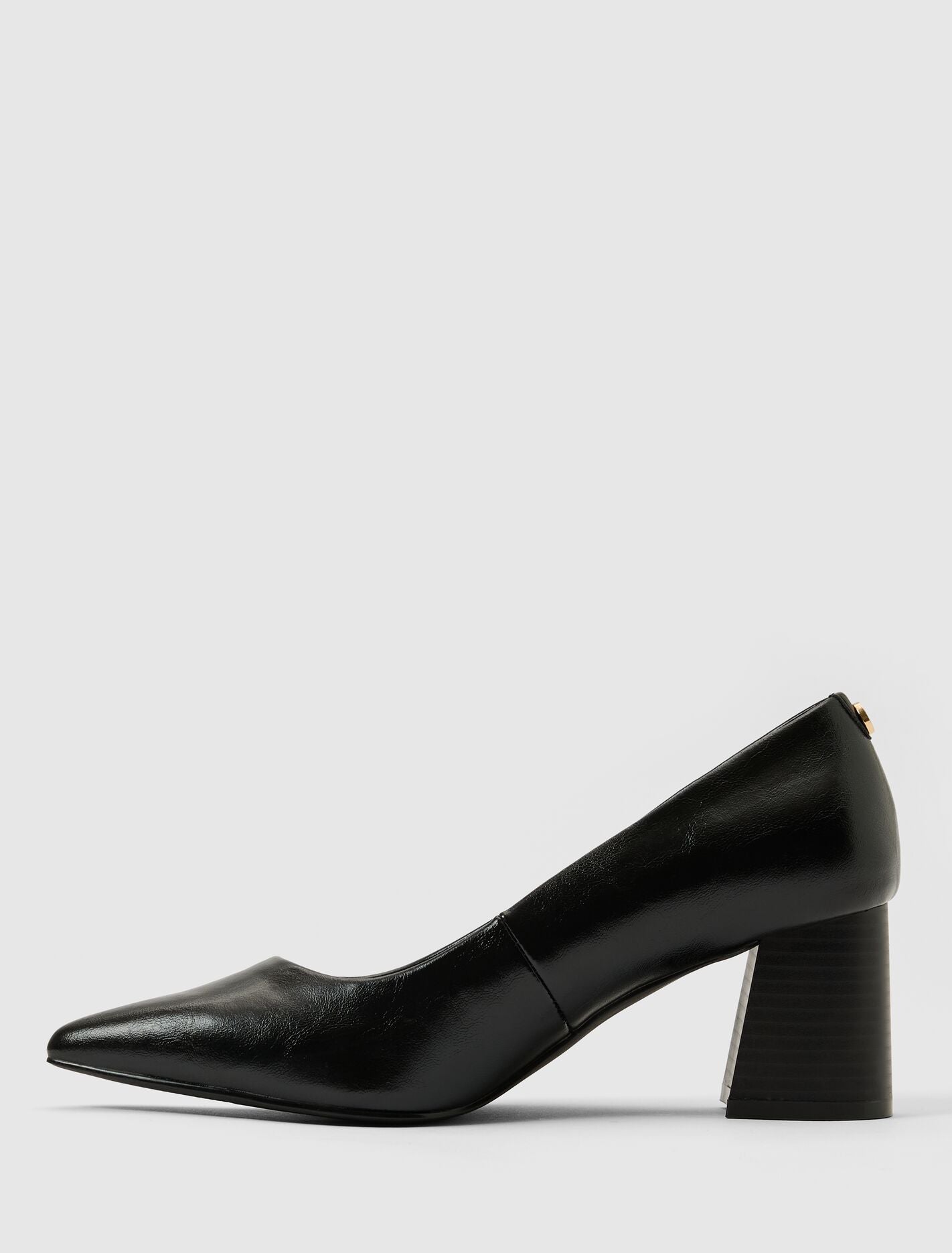 Ellie 2 Block Heel Court Shoe Forever New