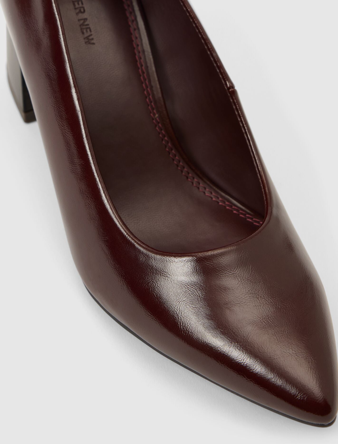 Ellie 2 Block Heel Court Shoe Forever New