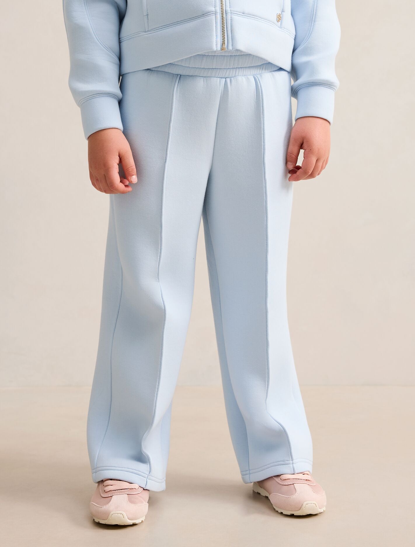 Toni Girls Wide Leg Sweatpants Soft Bluebell Forever New