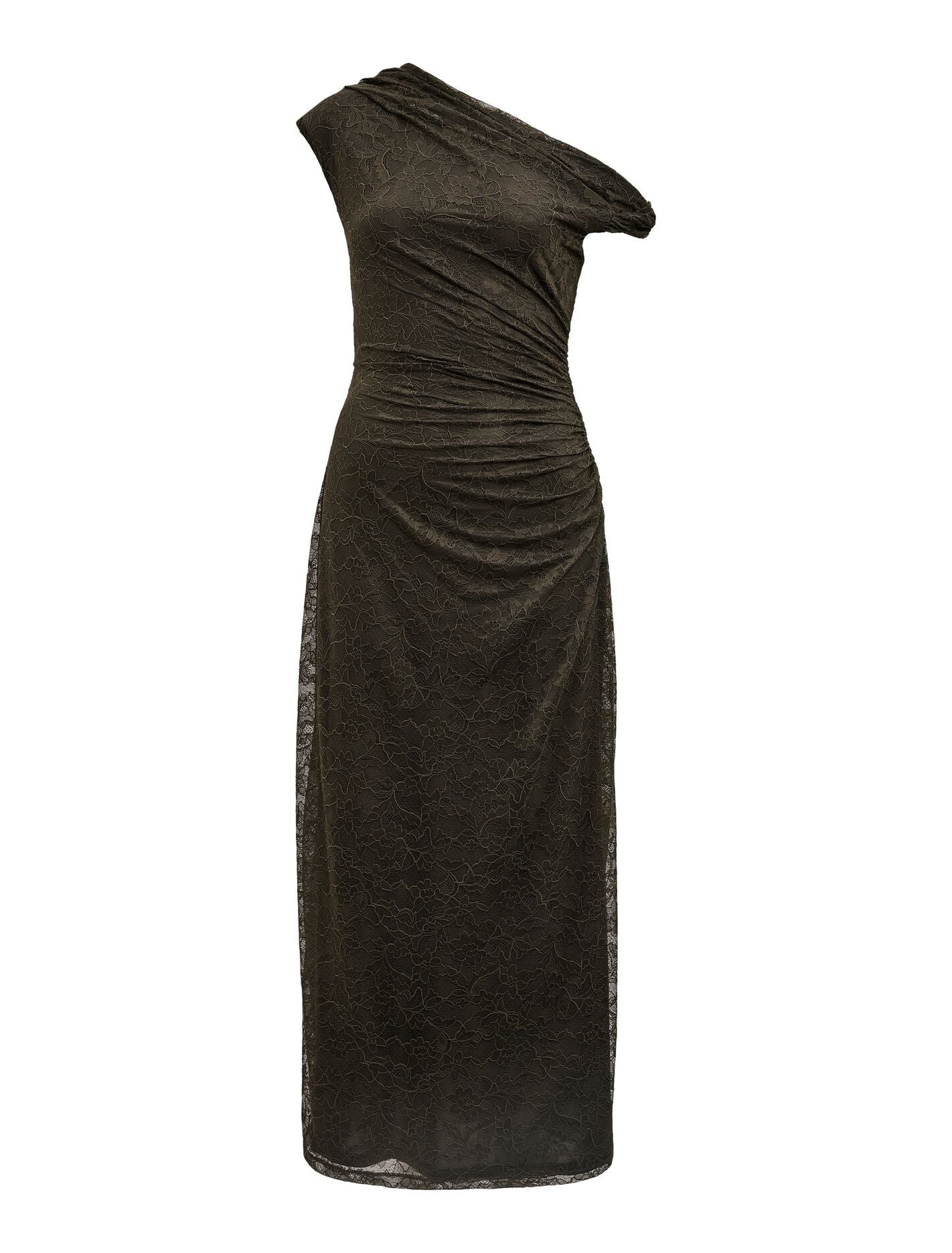 Paris Lace Asym Midi Dress Forever New