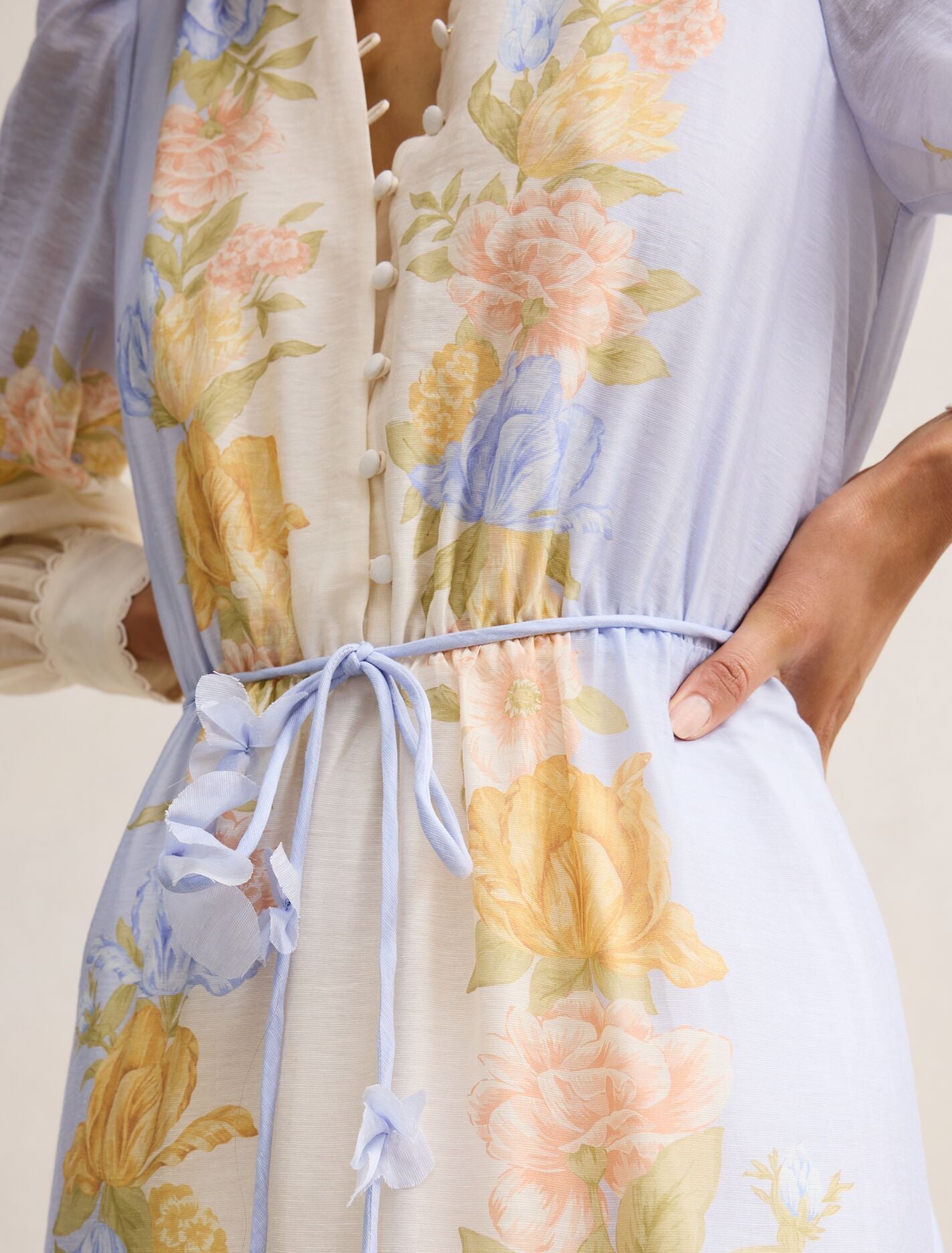 Christina Placement Print Midi Dress Forever New