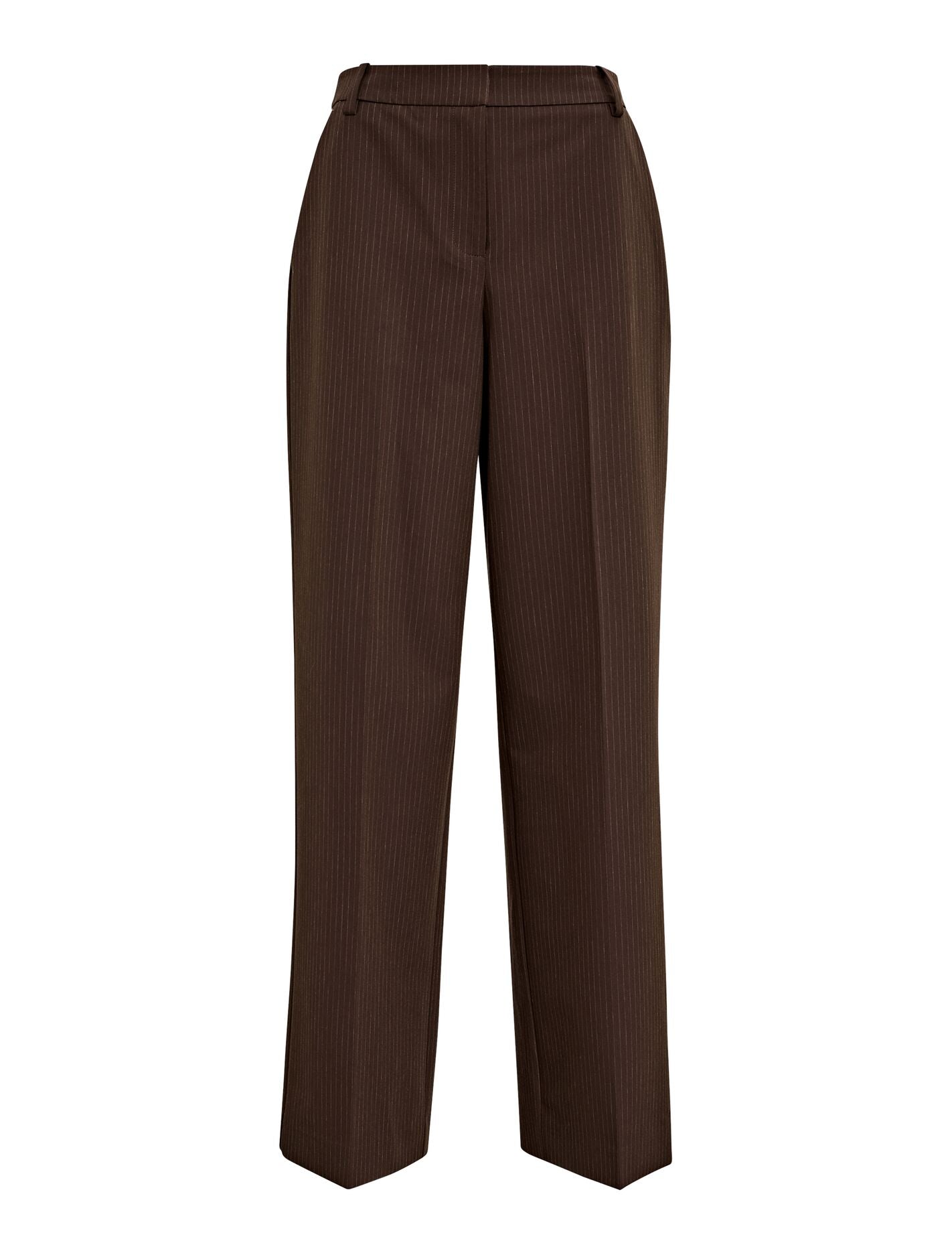 Bree Pinstripe Mid Rise Pants Forever New