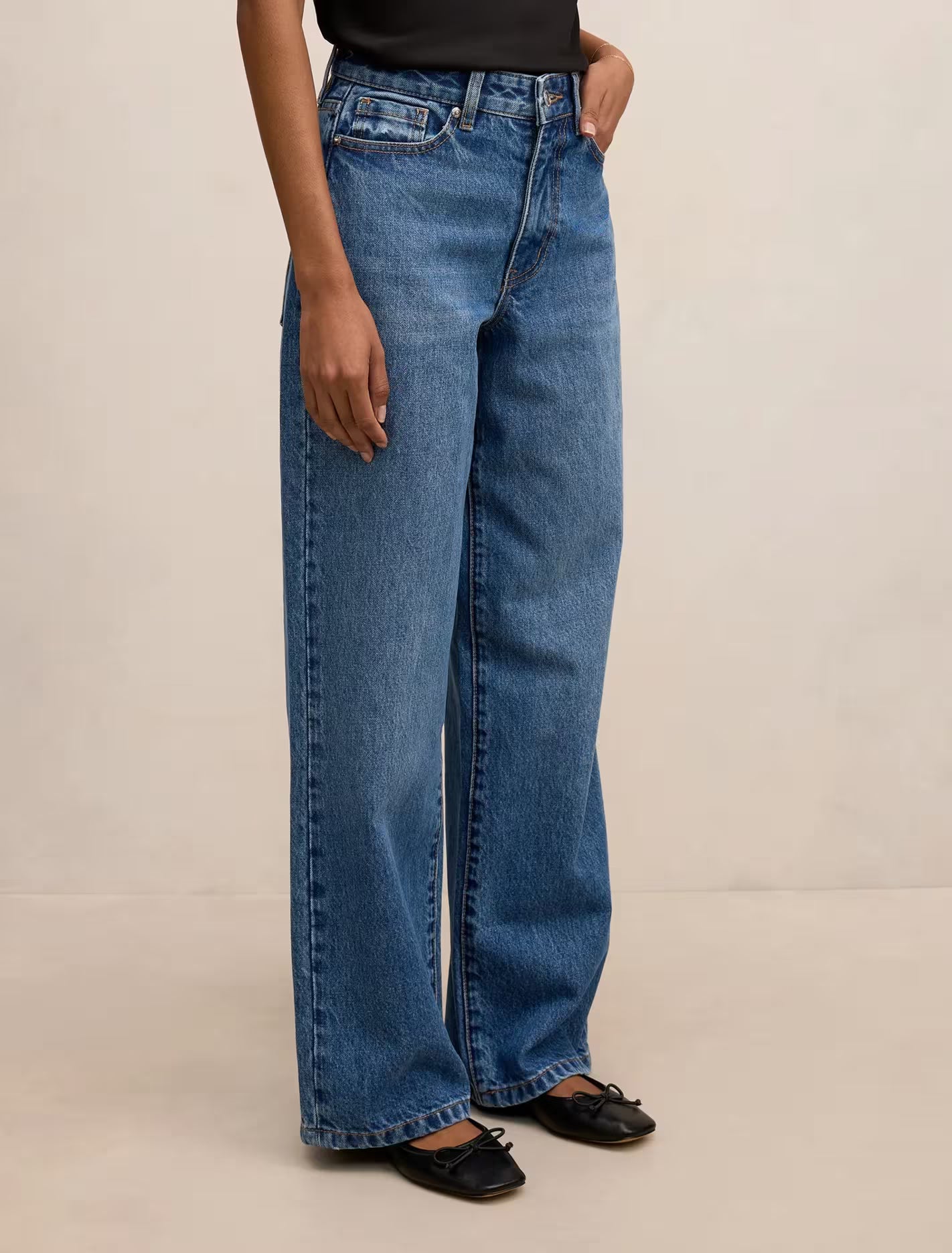 Sky Petite Straight Leg Jeans Forever New