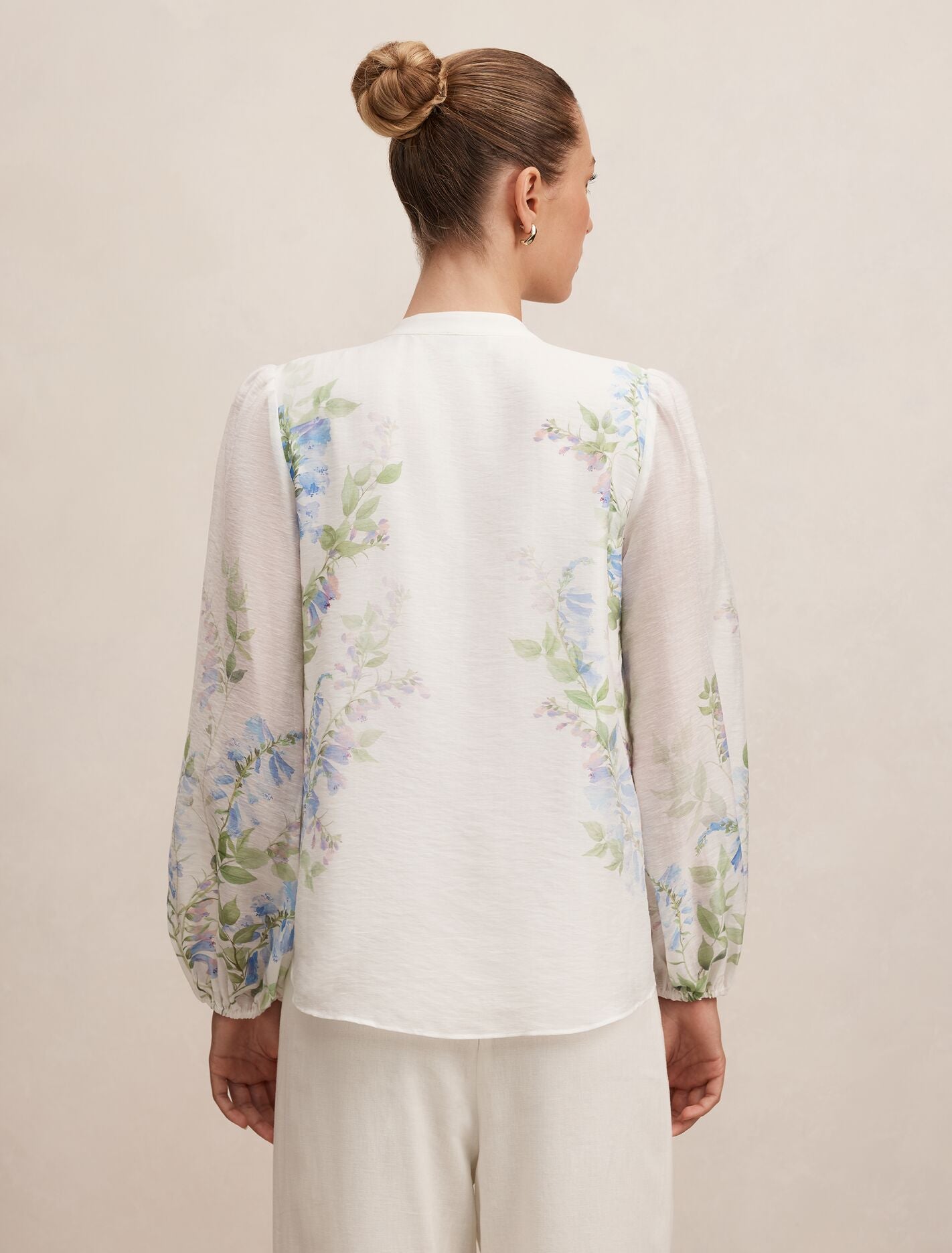 Dove Placement Print Blouse Forever New