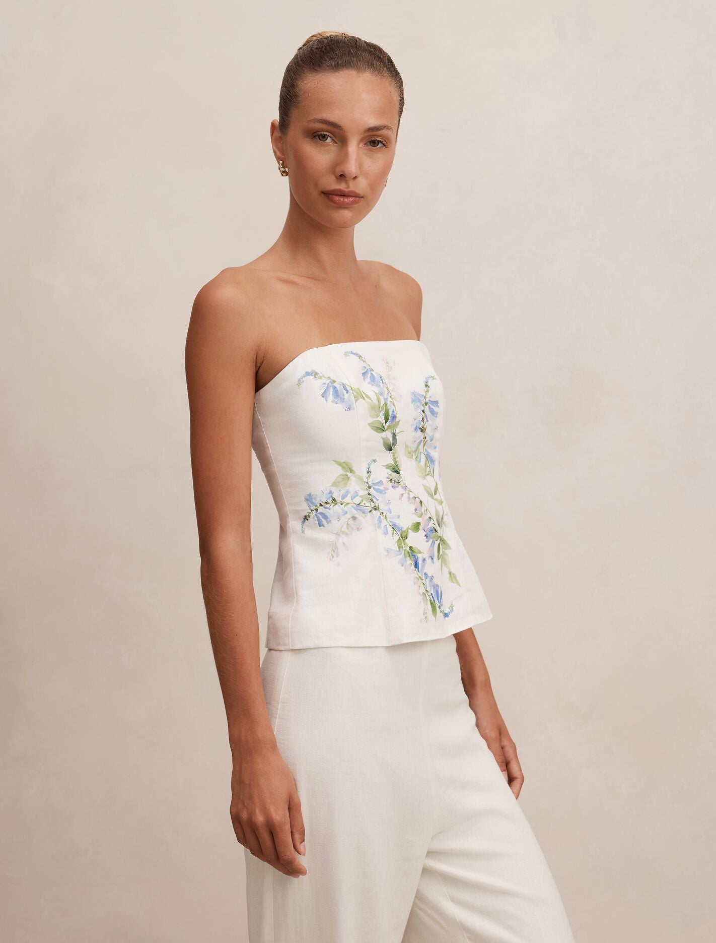 Soleil Placement Print Top Forever New