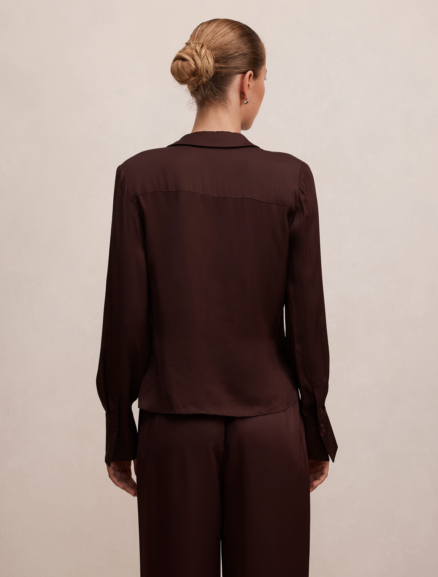 Maude Asymmetrical Drape Shirt Forever New