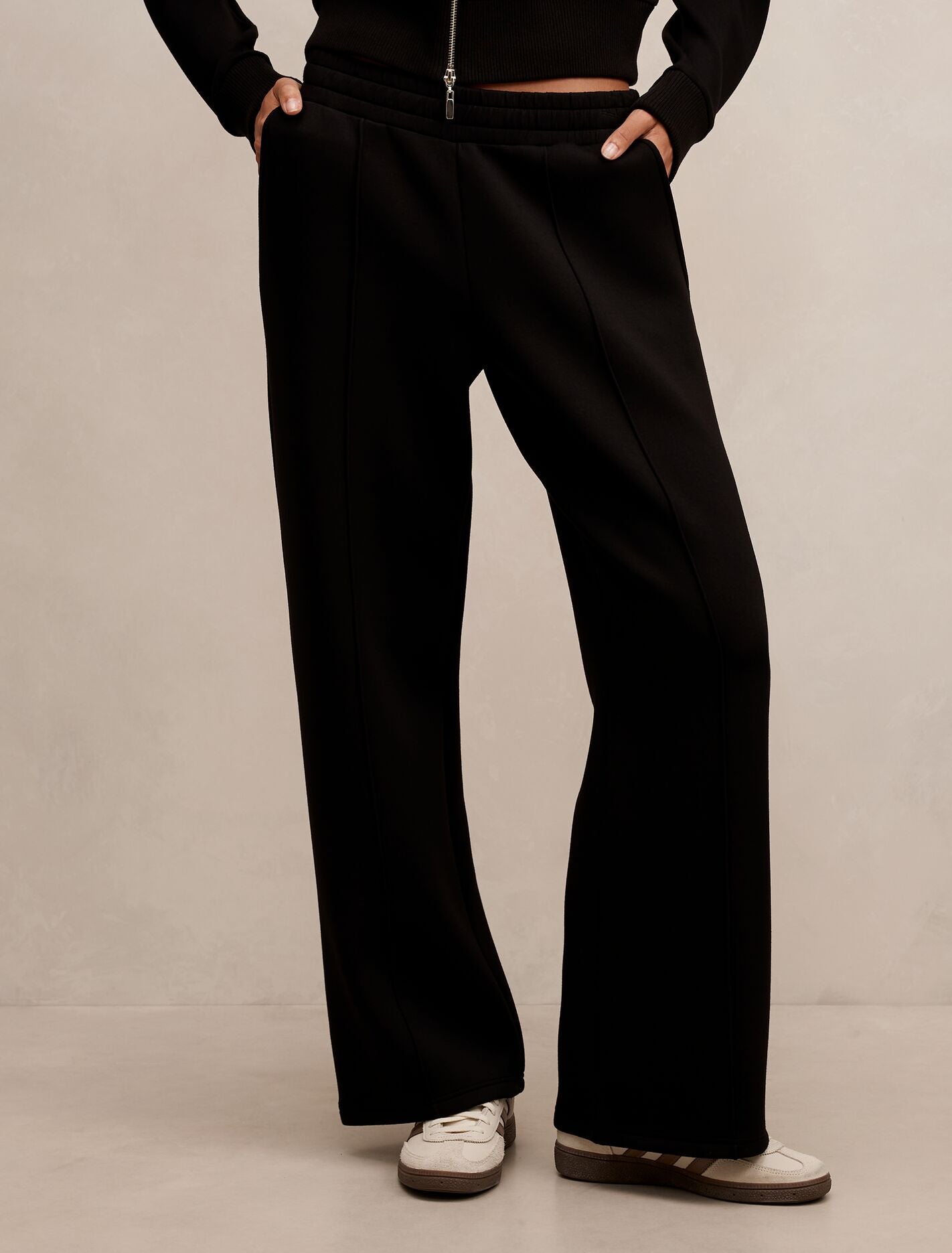 Hunter Wide Leg Lounge Pants Black Forever New