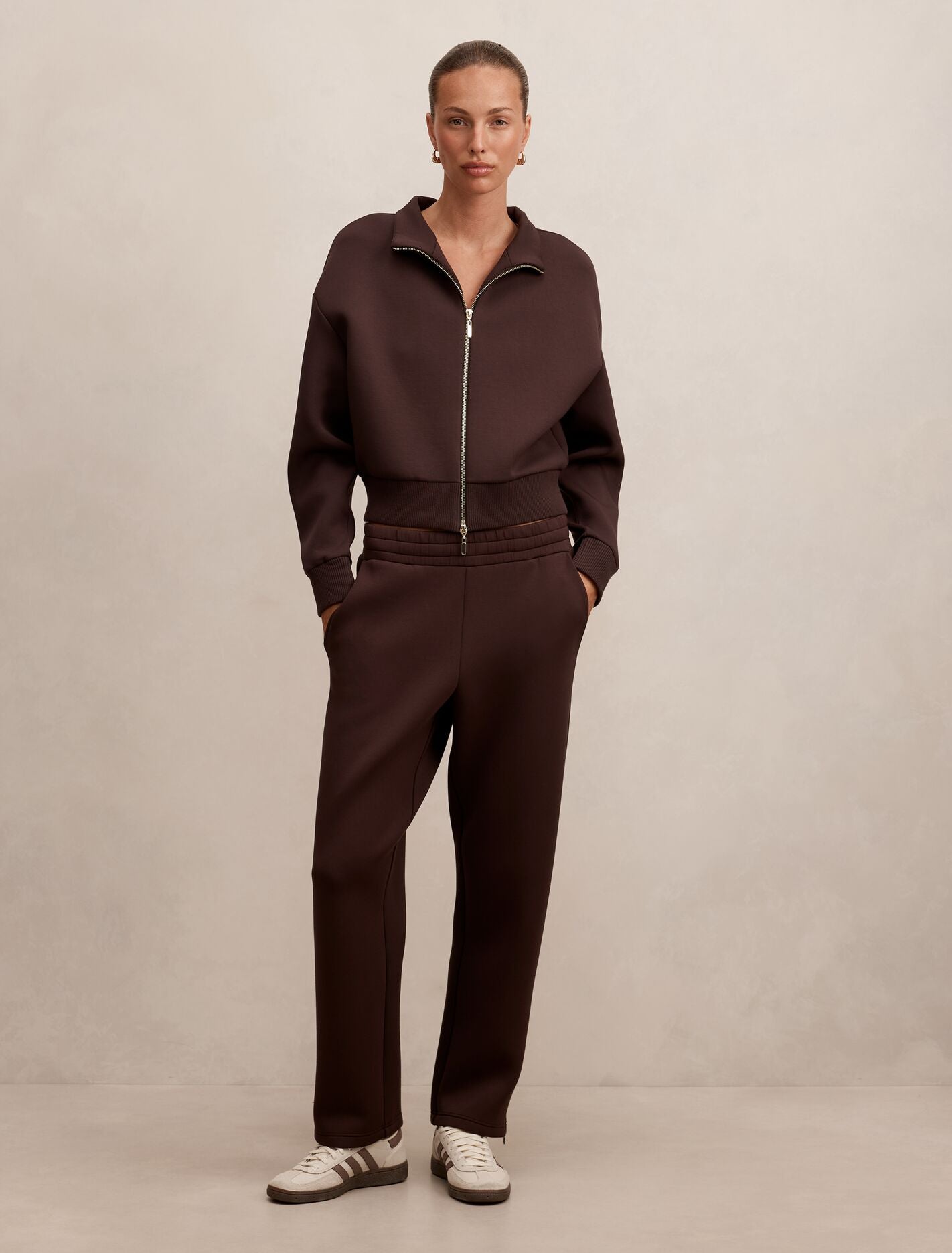 Hudson Tapered Leg Track Pants