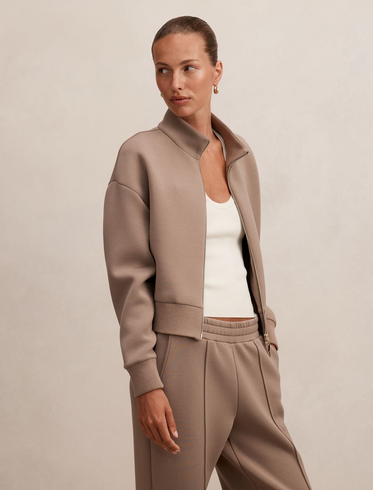 Hannah Zip Lounge Jacket Forever New