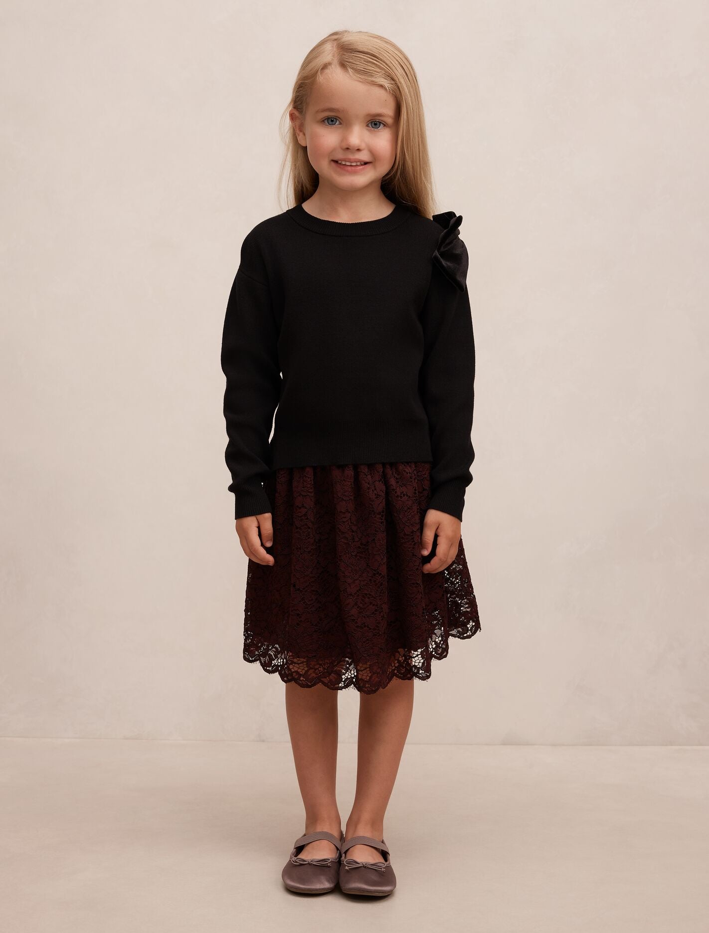 Rochelle Girls Bow Jumper Forever New