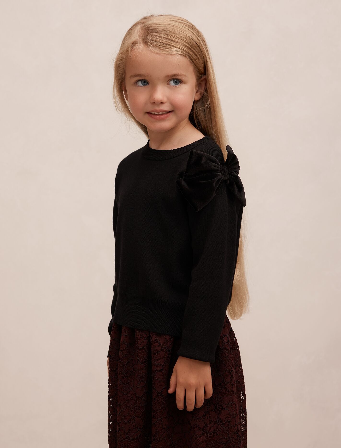 Rochelle Girls Bow Jumper Forever New