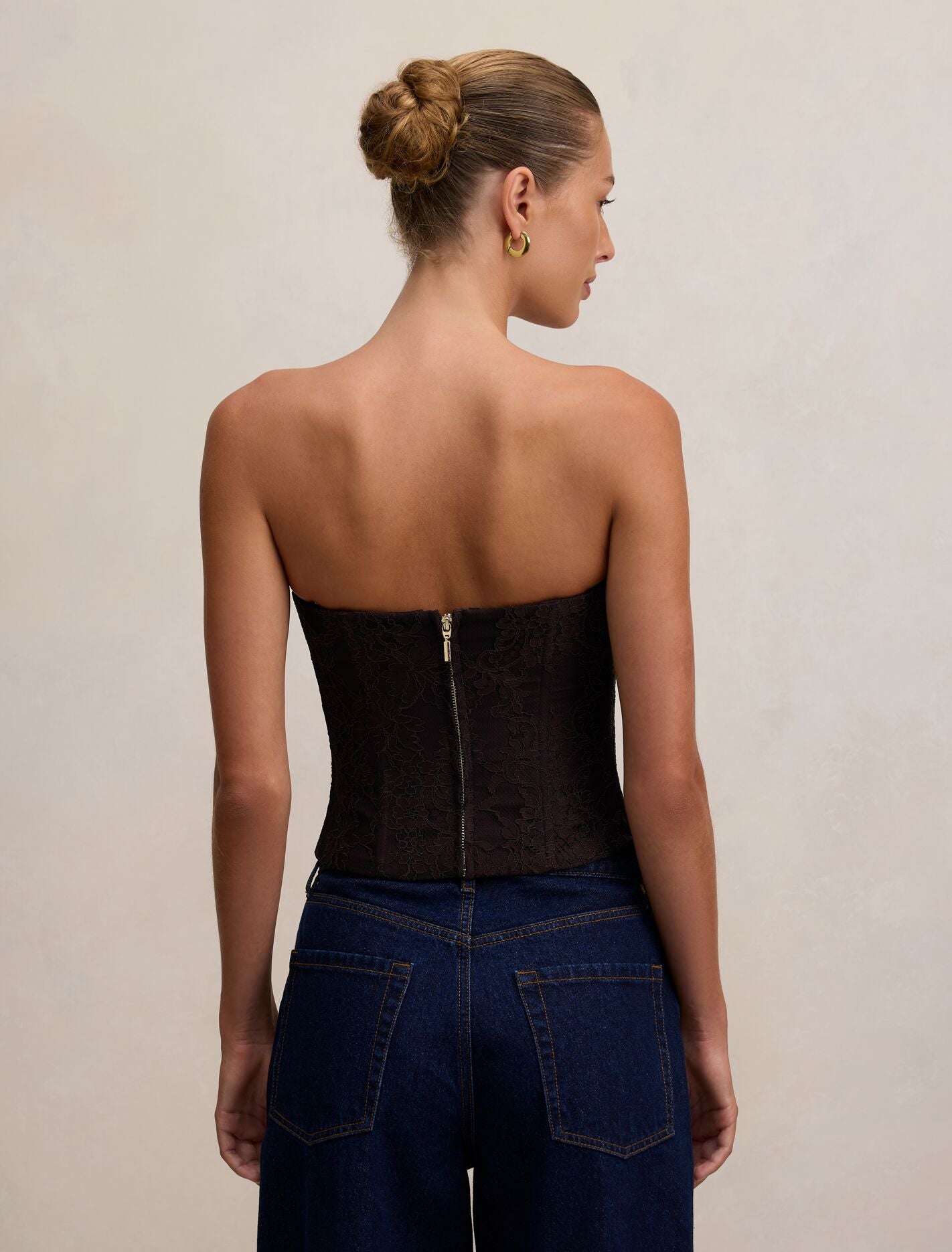 Lara Lace Corset Top Forever New