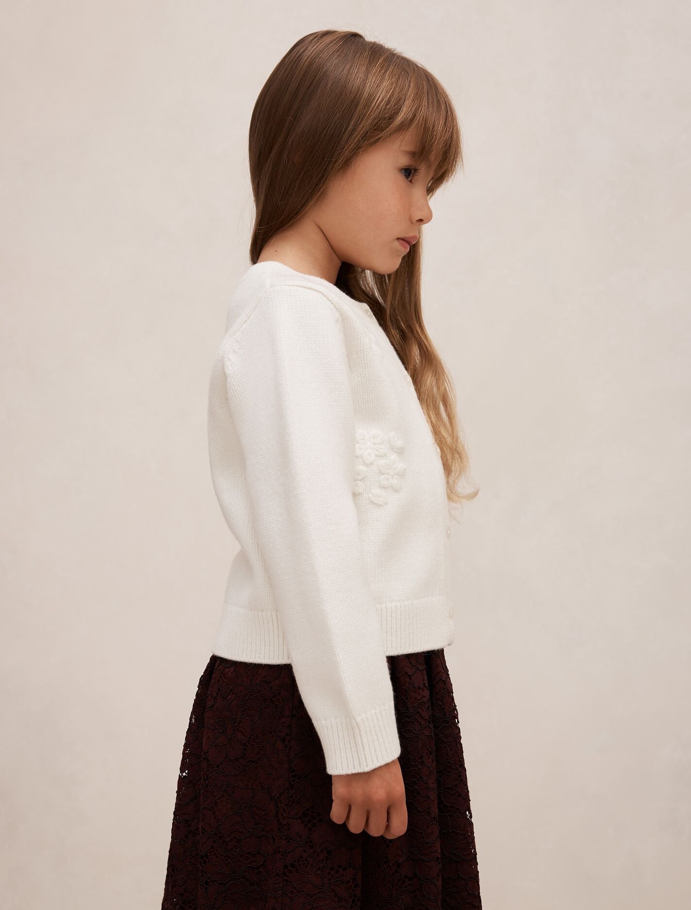Daisy Girls Flower Cardigan Forever New