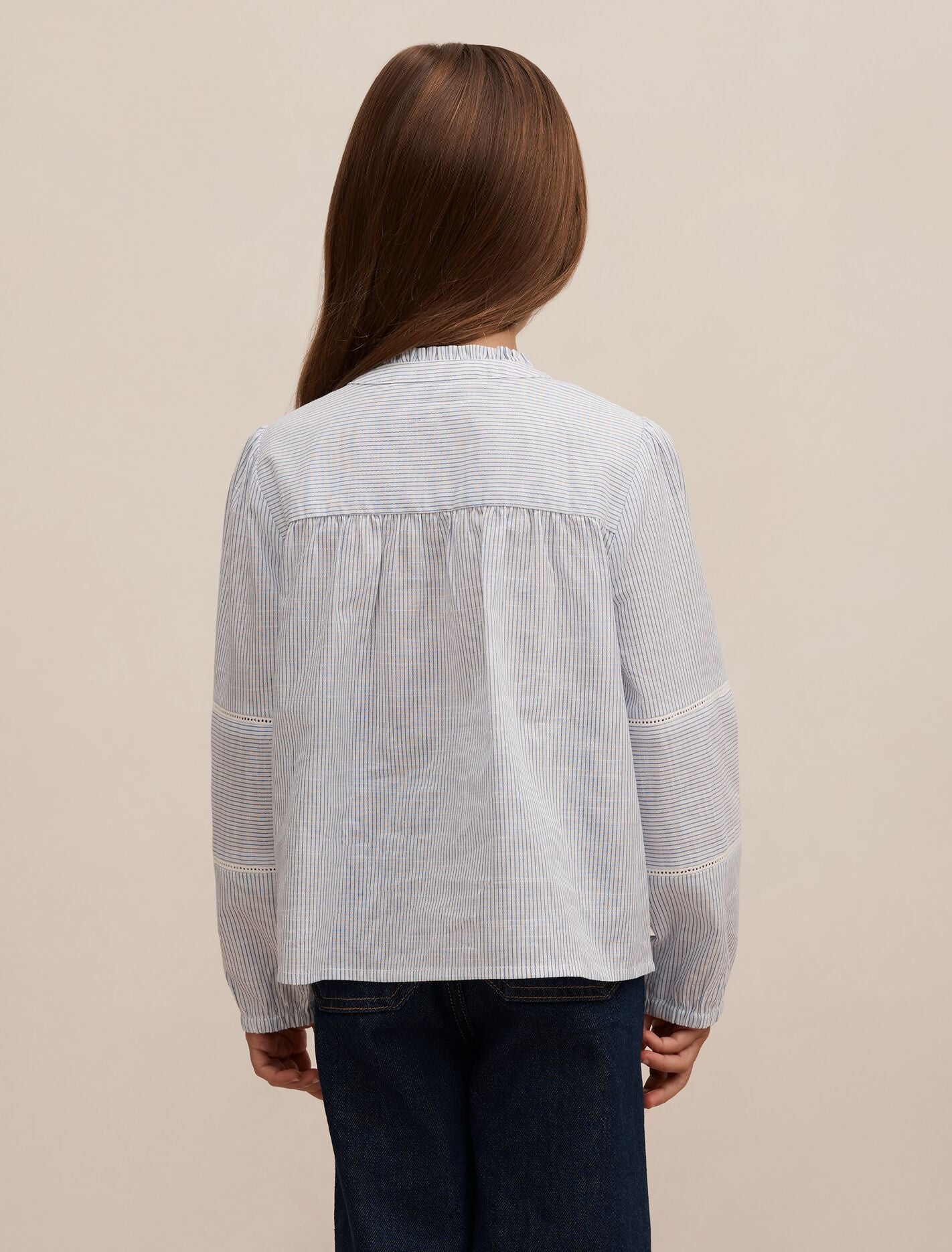 Elena Girls Stripe Blouse Forever New