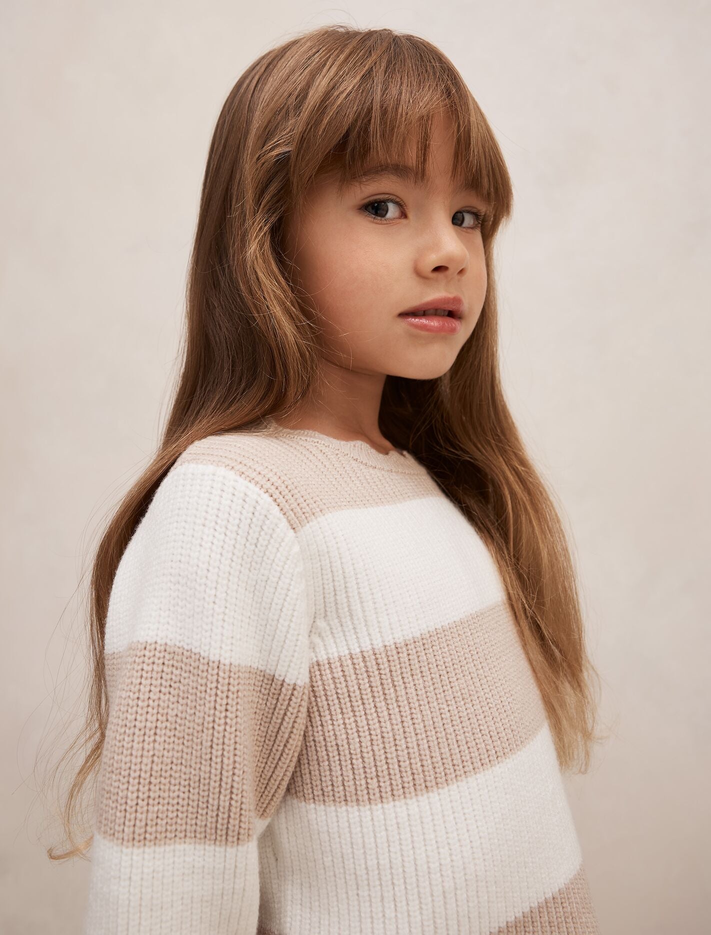 Charlie Girls Stripe Knit Jumper Forever New