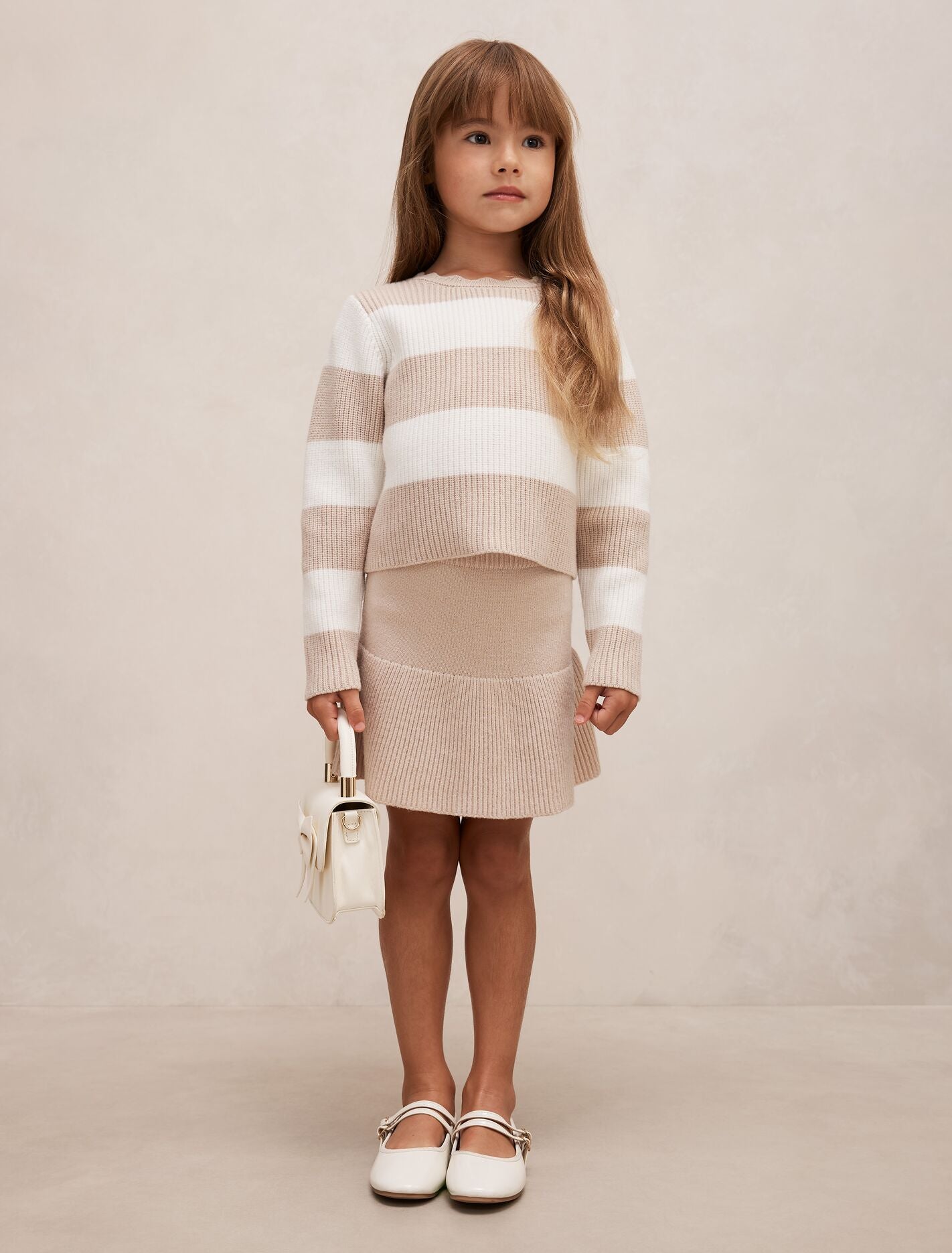 Charlie Girls Stripe Knit Jumper Forever New