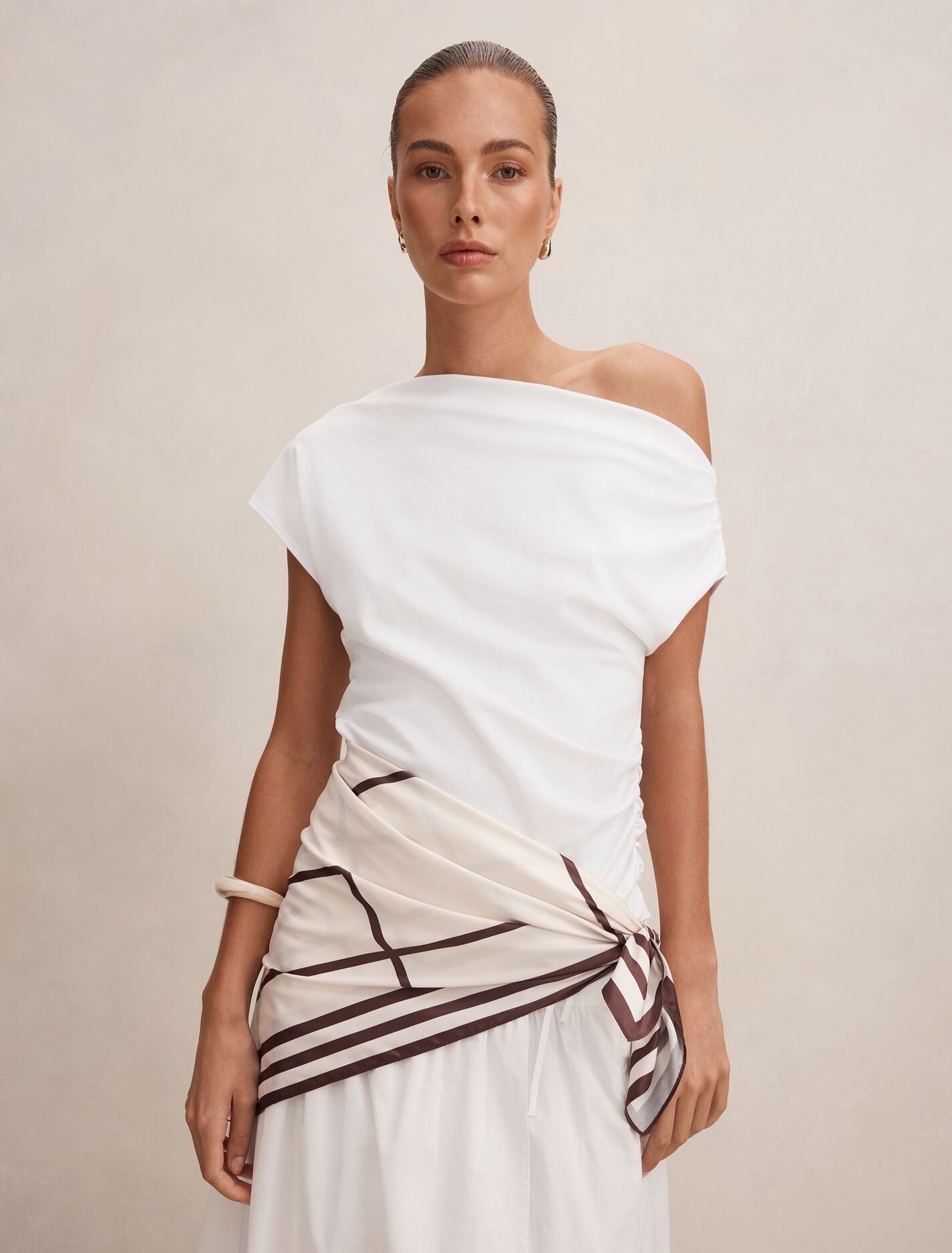 Sabrina Satin Scarf Forever New