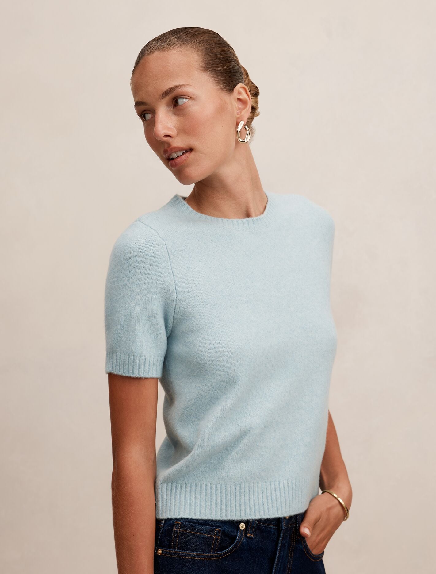 Lucy Knitted T-shirt Forever New