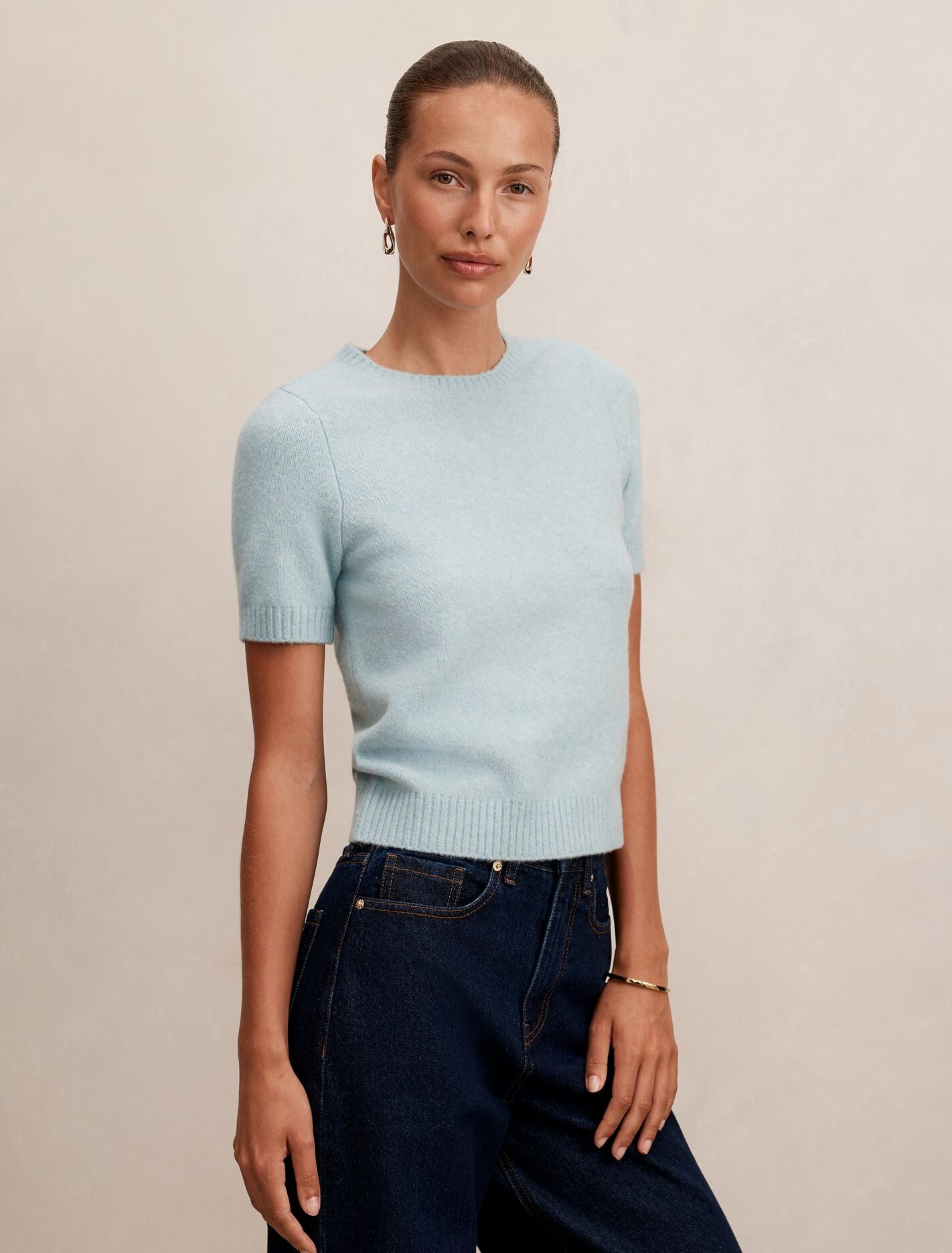 Lucy Knitted T-shirt Forever New