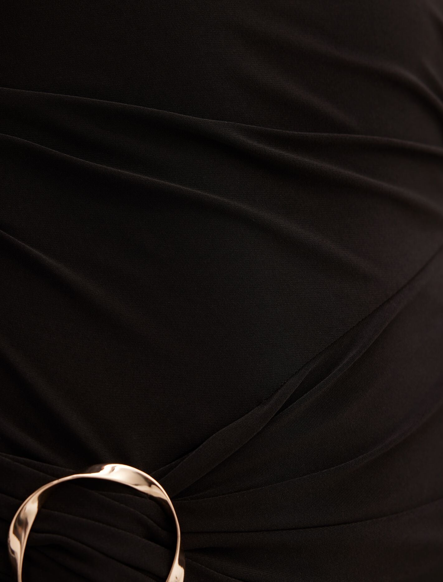 Kingsley Hardware Jersey Midi Dress Forever New