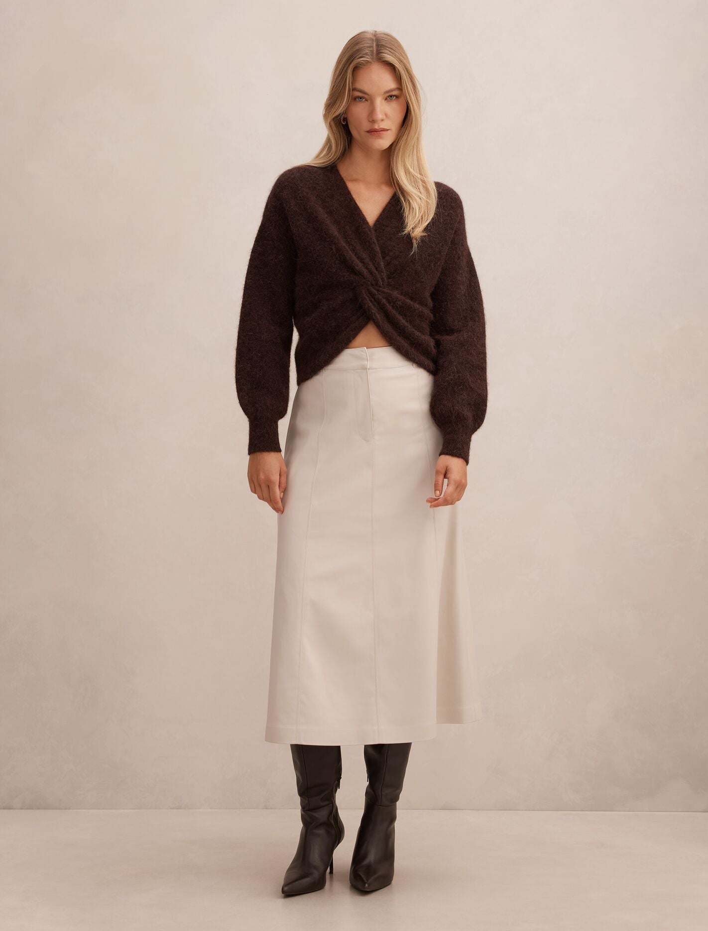 Arianne Twist Front Sweater Forever New