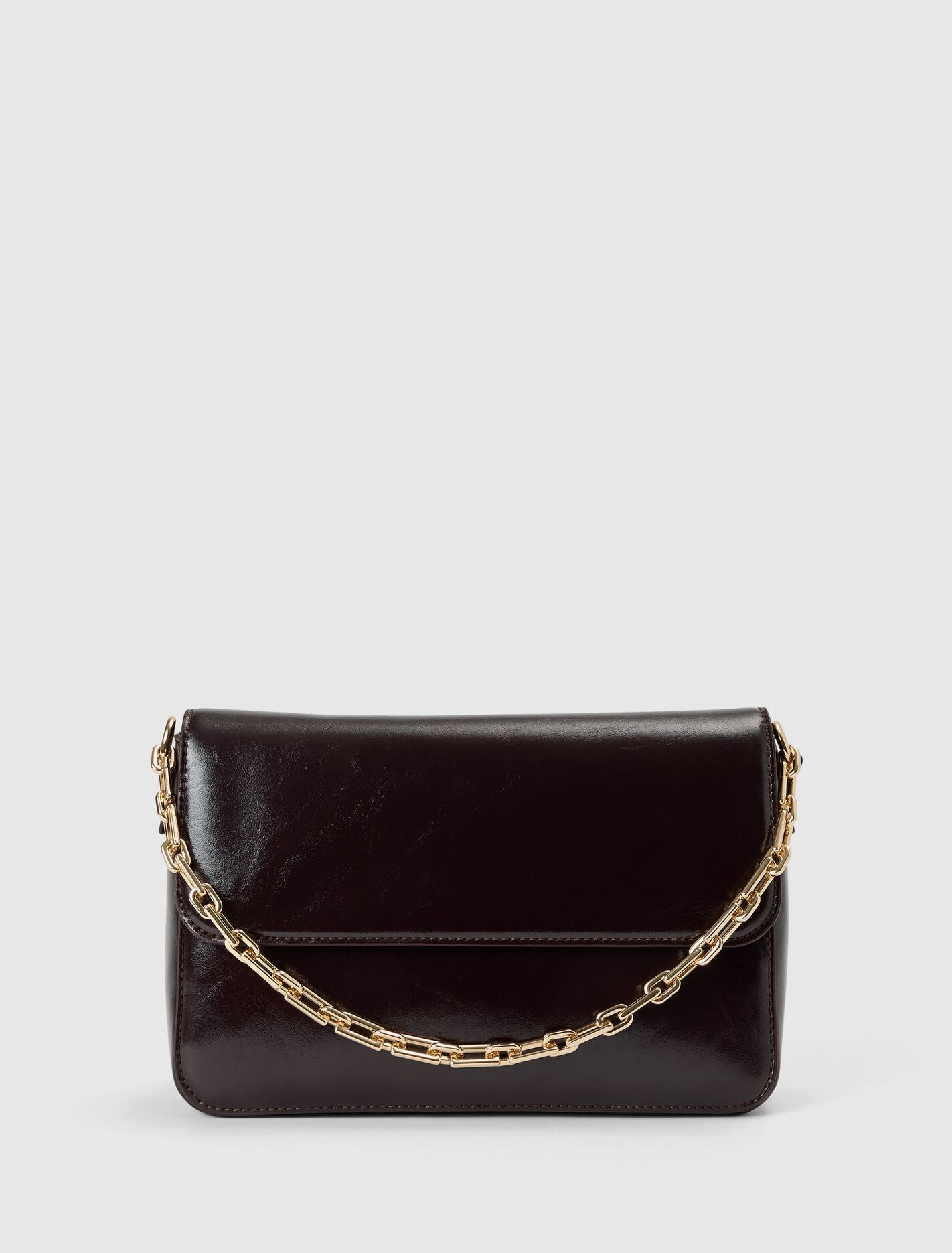 Miranda Chain Shoulder Bag 0 Dark Chocolate Forever New