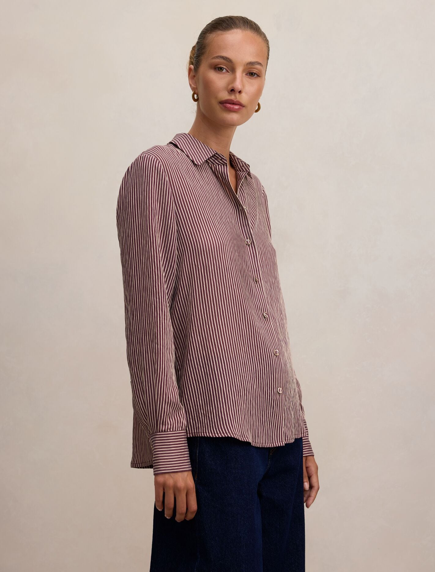 Solara Stripe Shirt Forever New