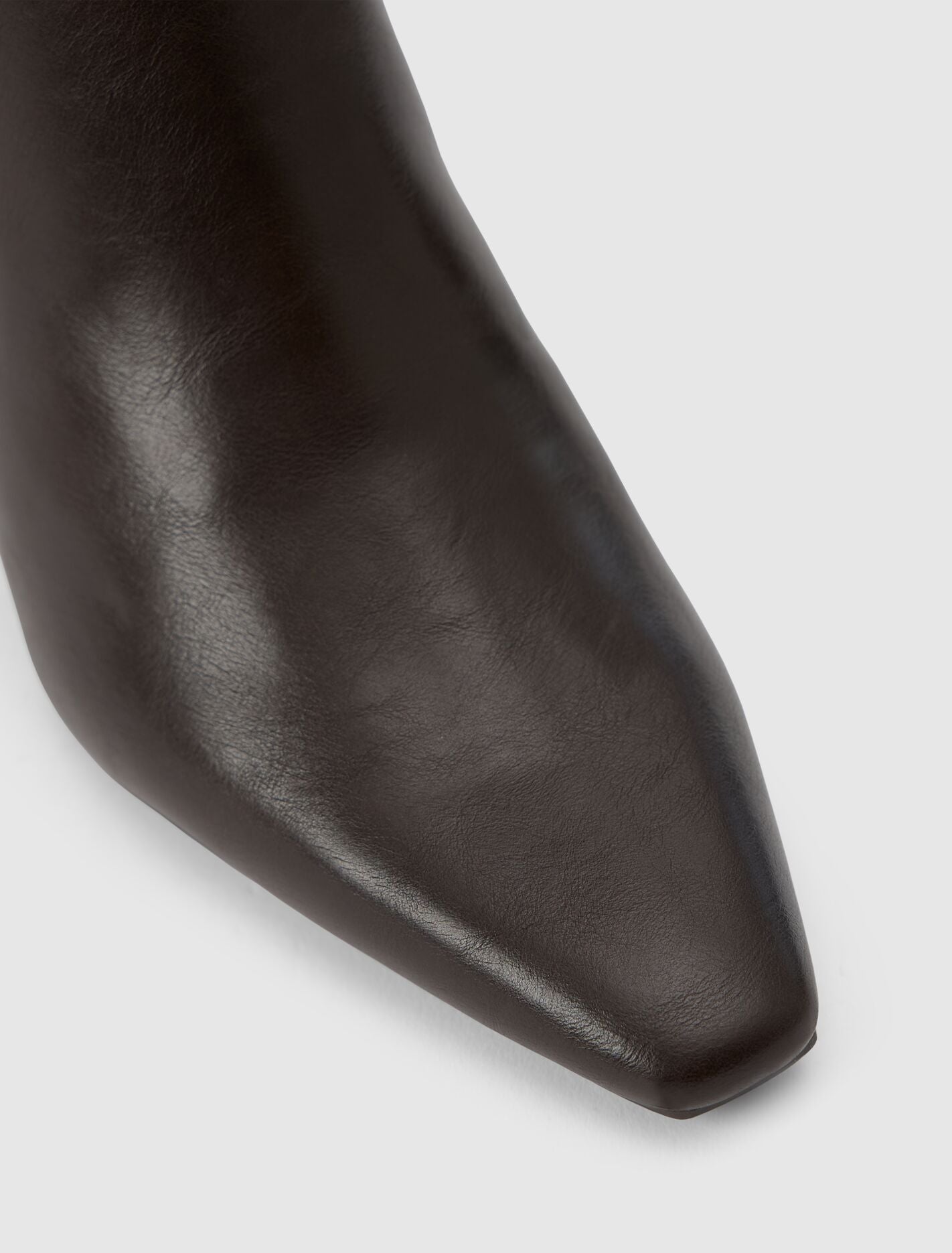 Callie Knee Length Chisel Toe Boot Forever New