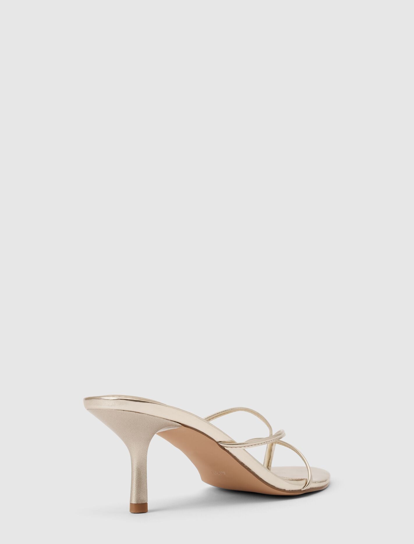 Kyla Thin Strippy Toe Post Sandal Heel Forever New