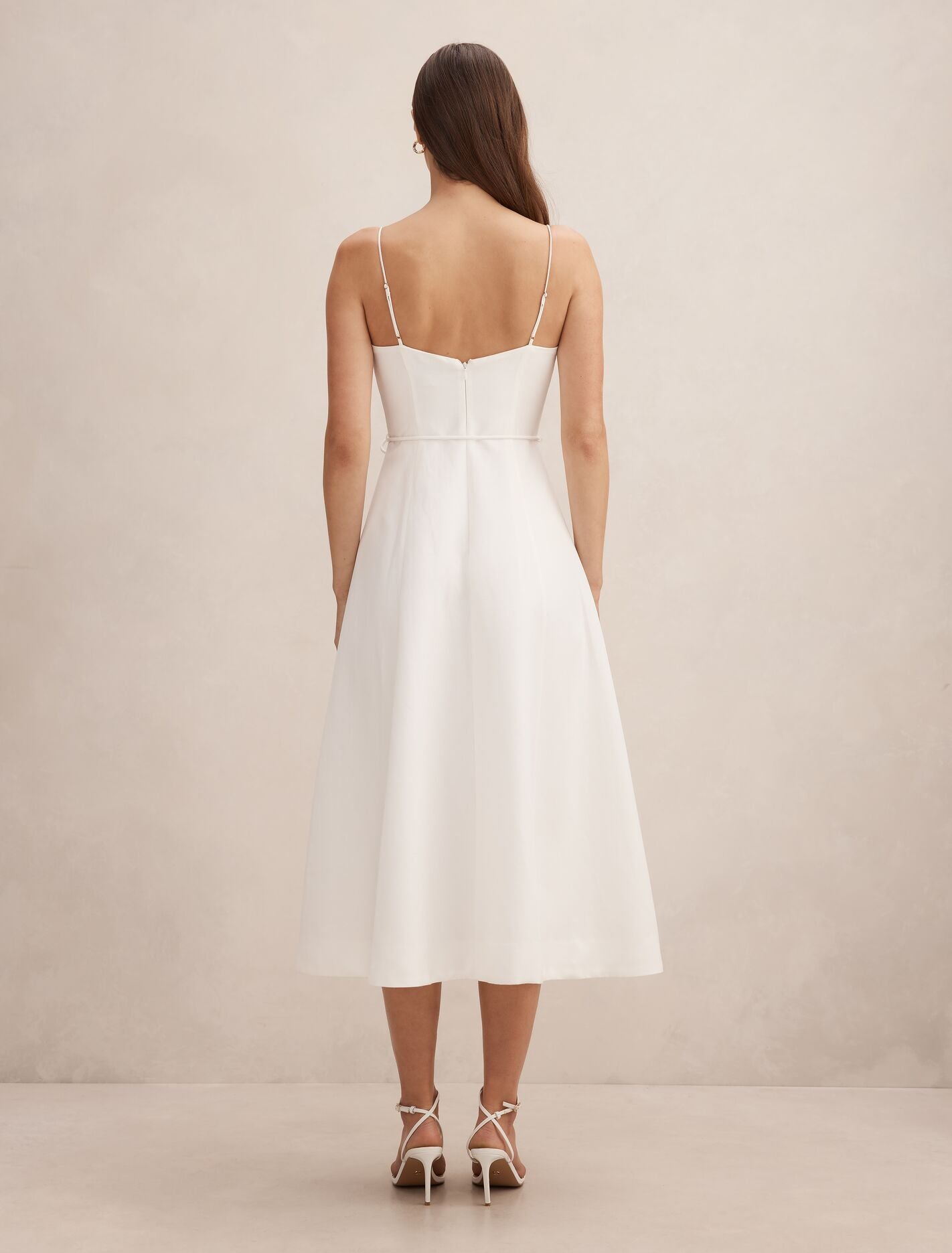 Rosie Flower Applique Midi Dress Forever New