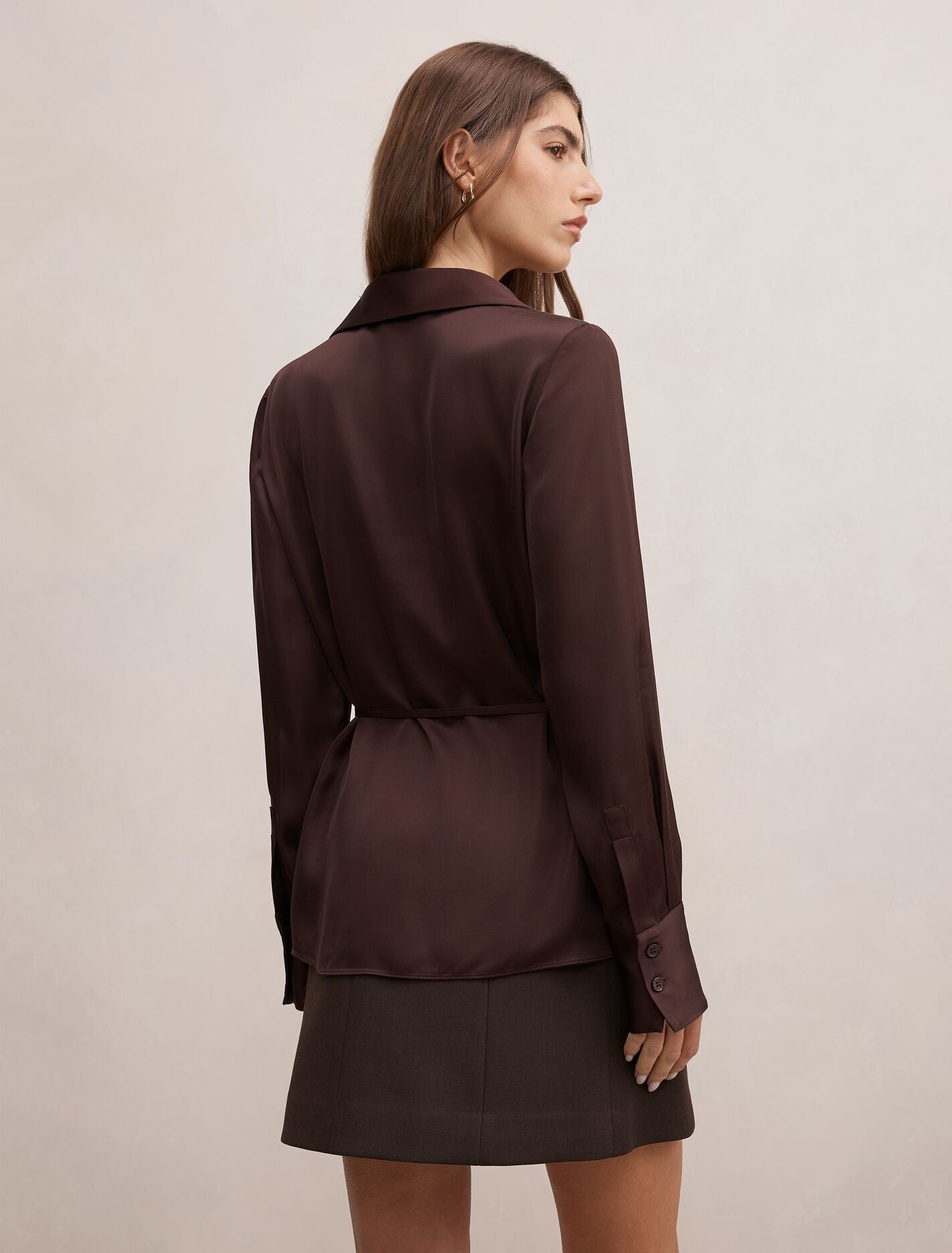 Arlo Waist Tie Shirt Forever New