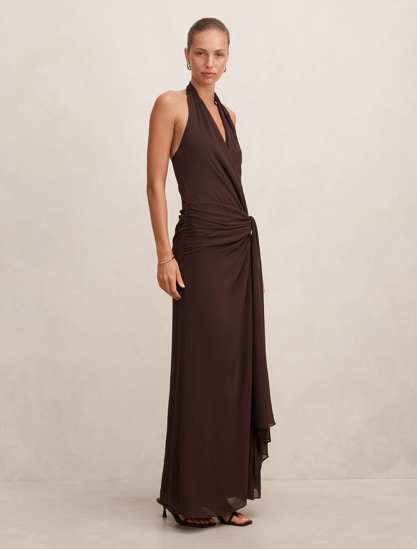 Cartia Wrap Maxi Dress