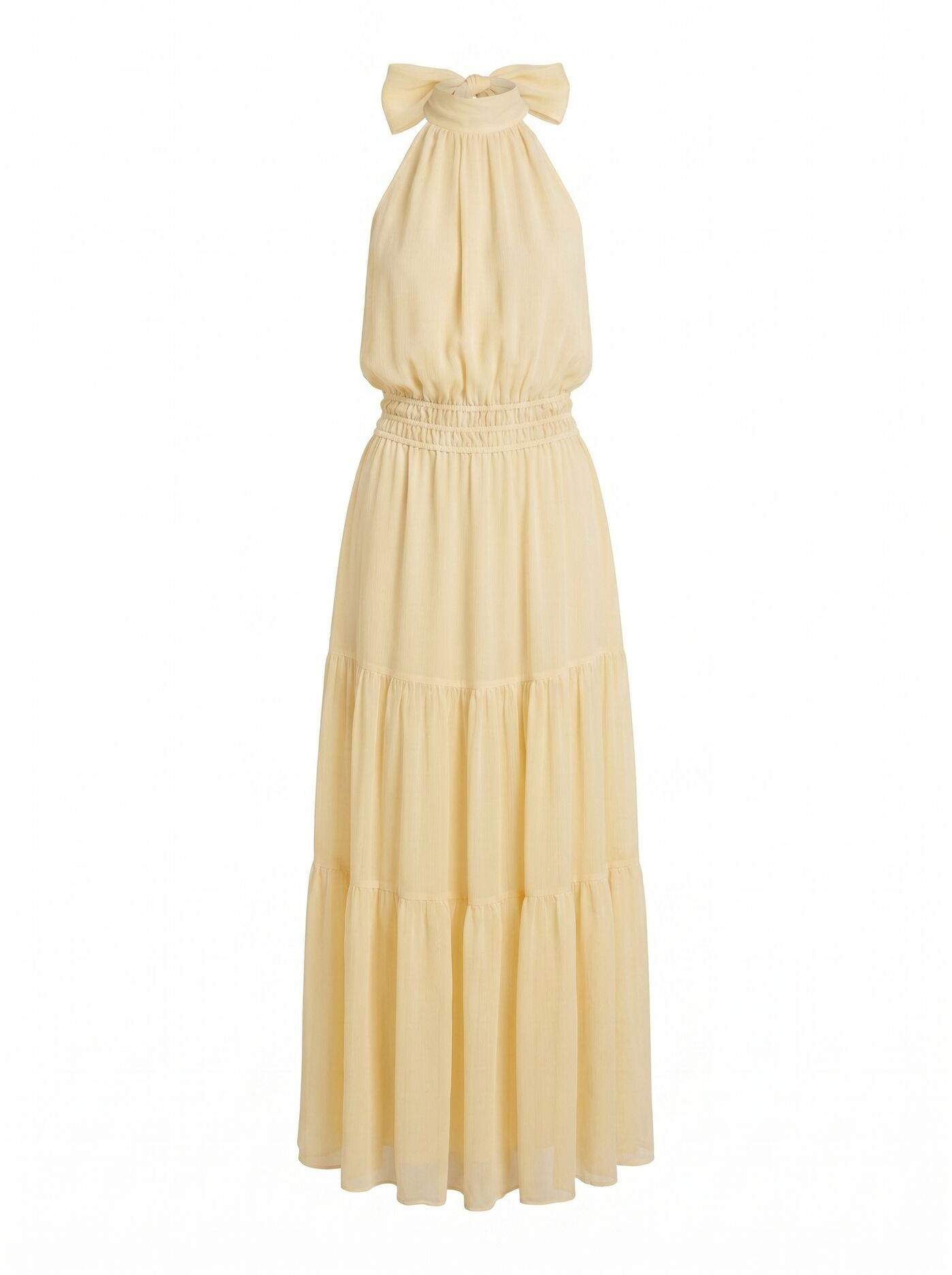 Lauren Tiered Halter Maxi Dress Forever New
