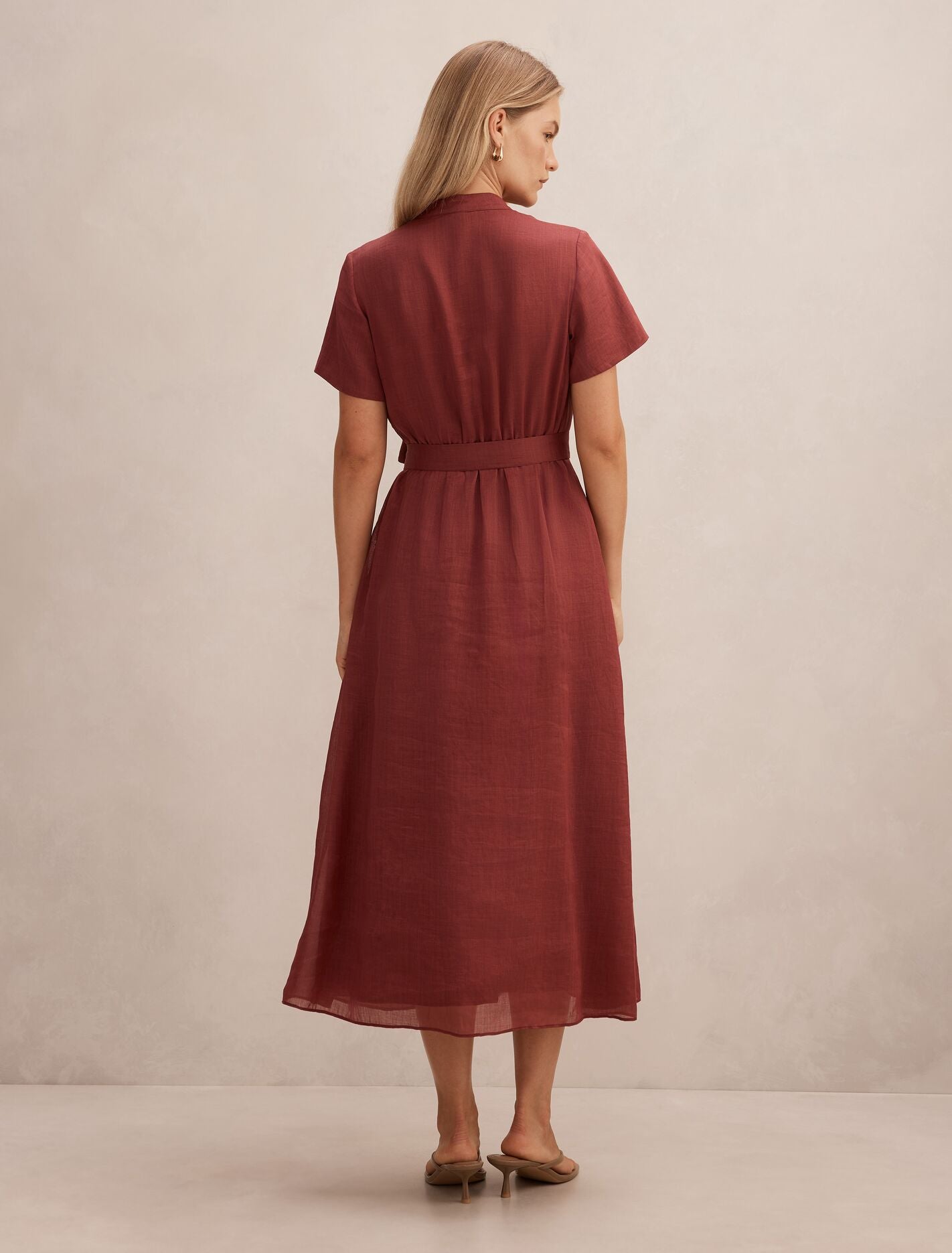 Therese Short Sleeve Midi Dress Forever New