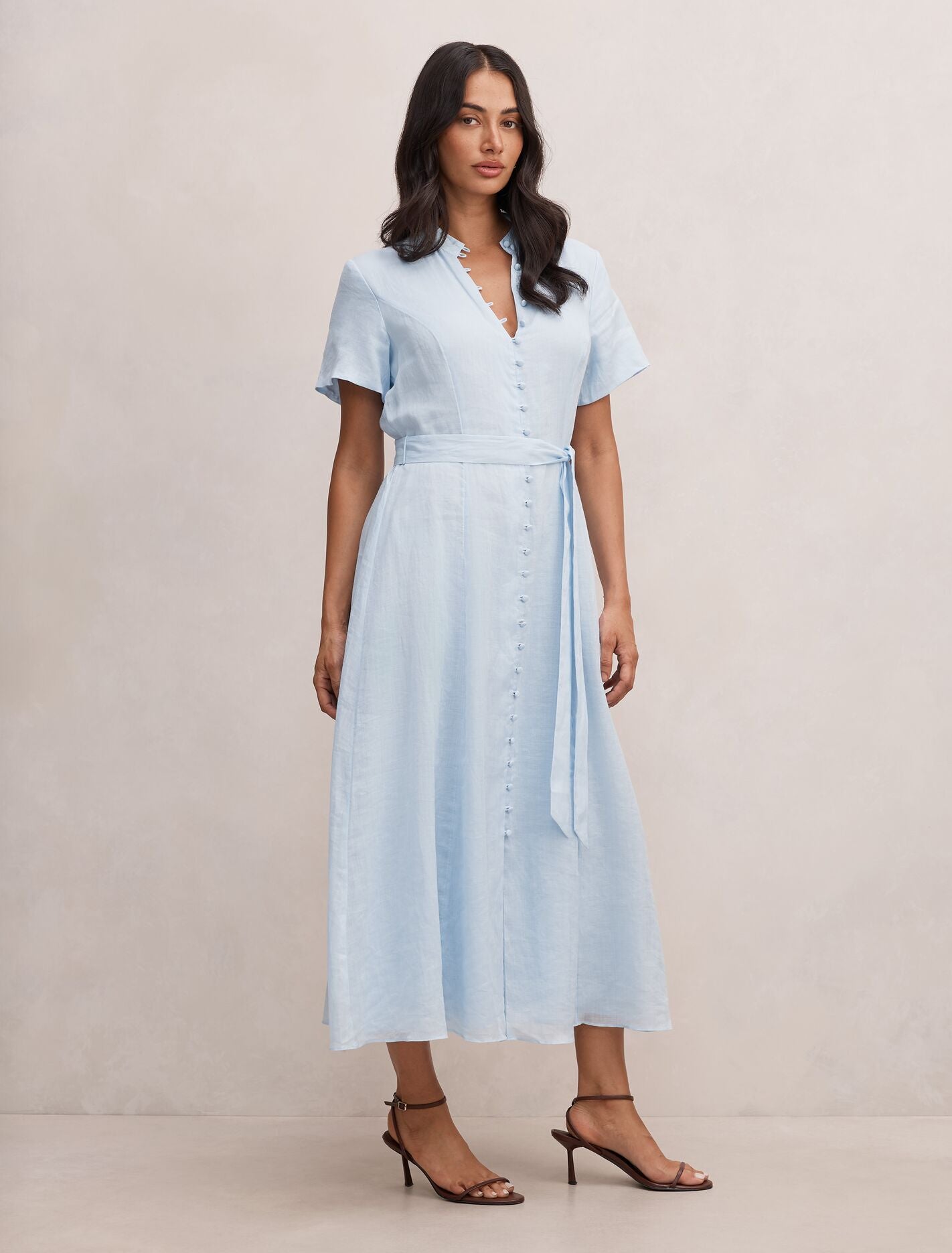 Therese Short Sleeve Midi Dress Forever New