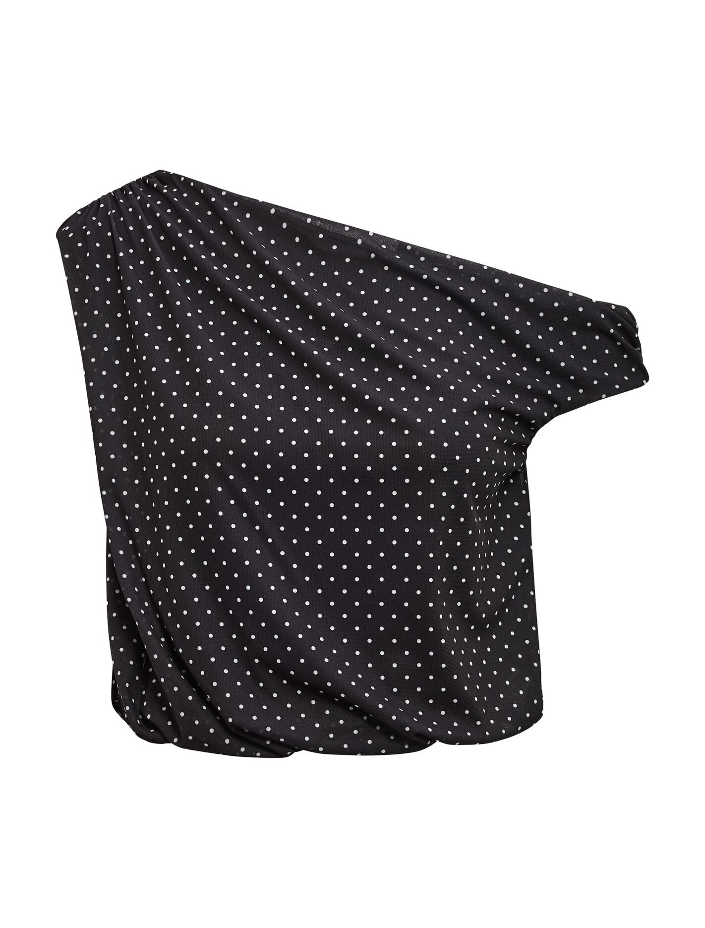 Mila Tipped Shoulder Drape Top Forever New