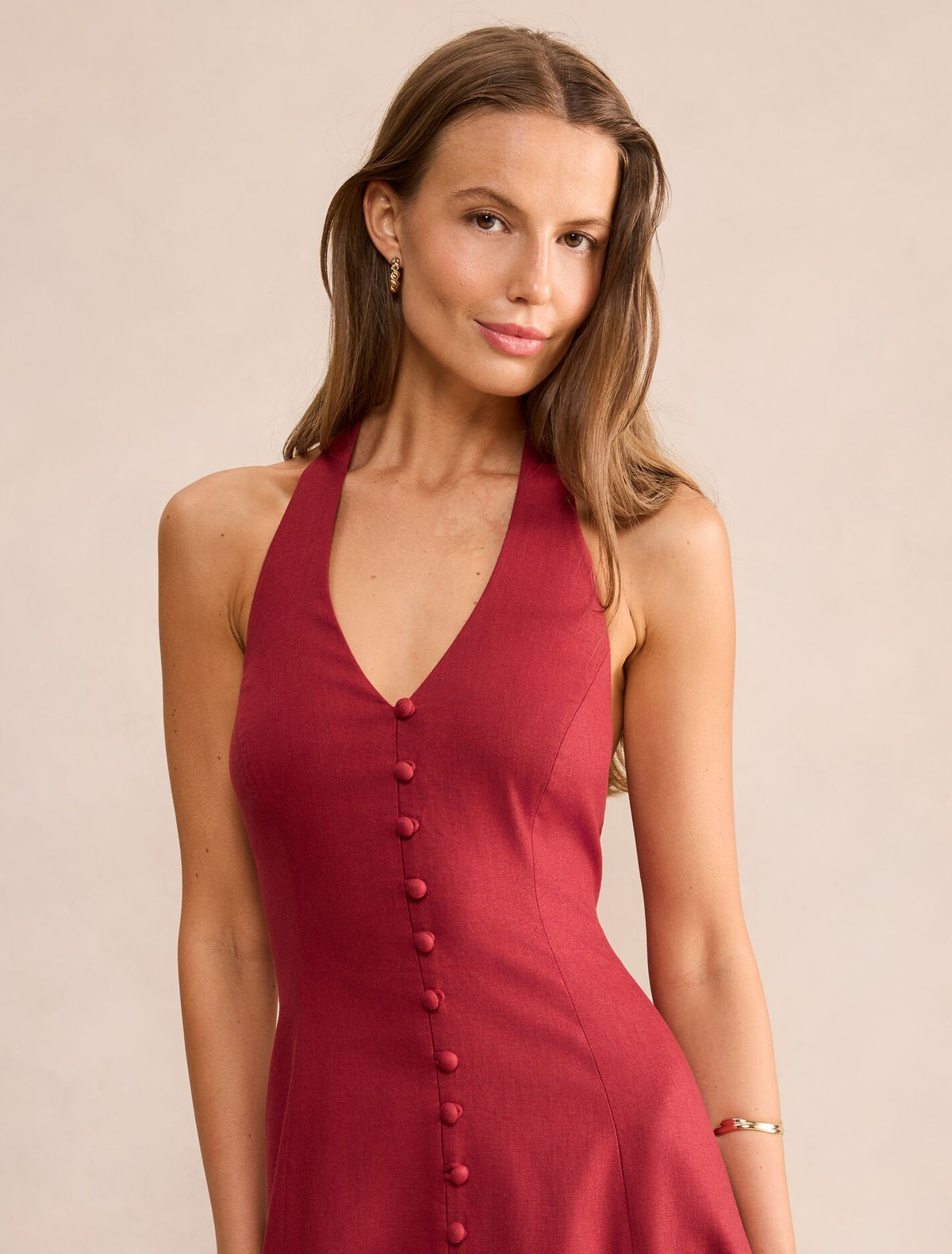 Ina Button Down Midi Dress Forever New