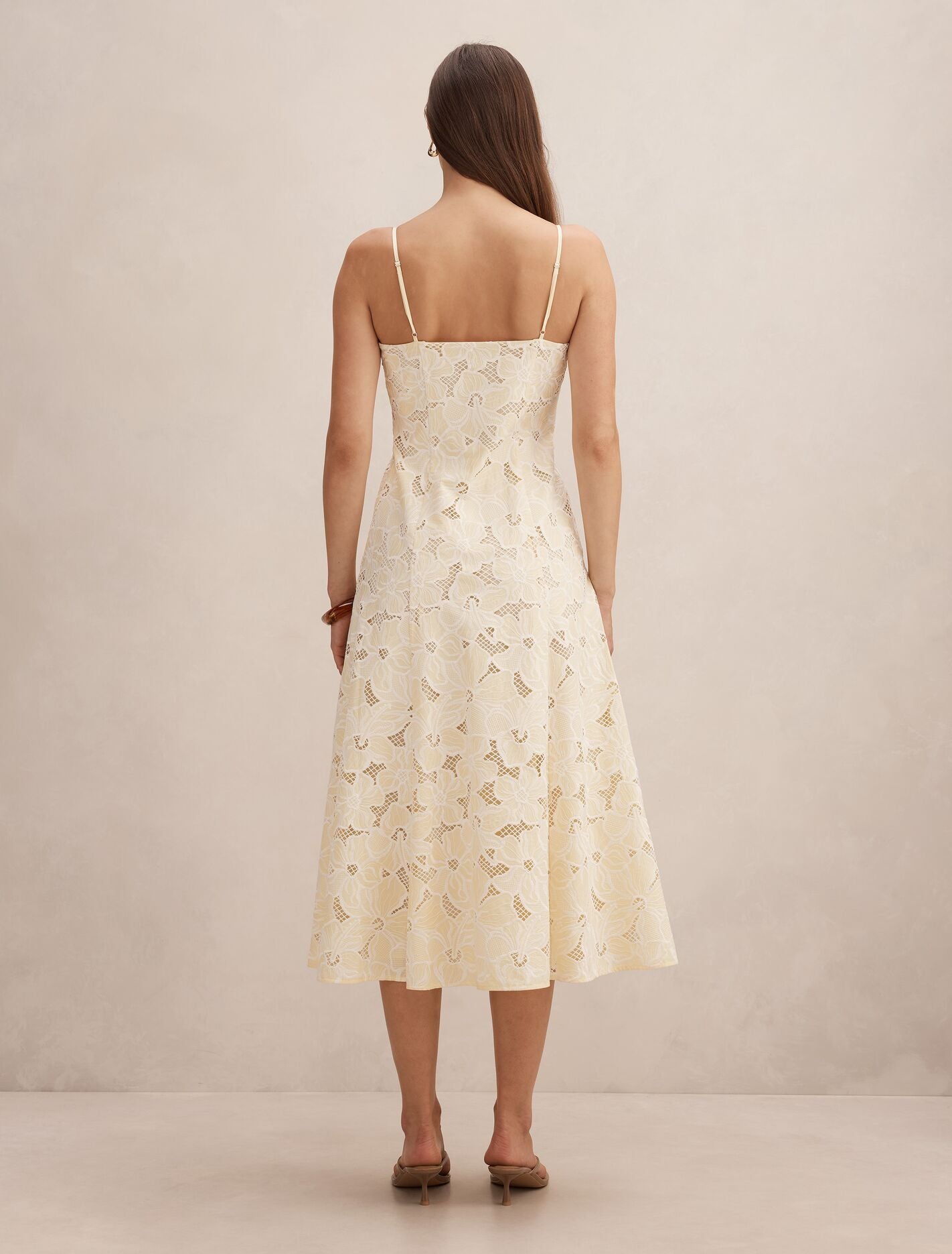 Millie Embroidered Midi Dress Forever New