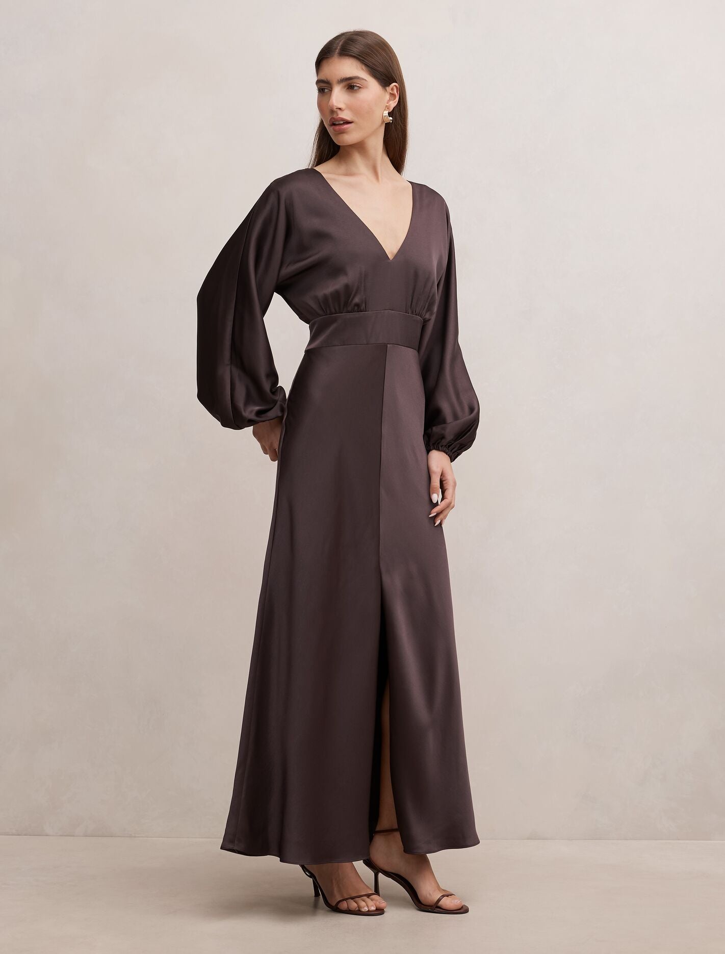 Vera Draped Batwing Maxi Dress Forever New