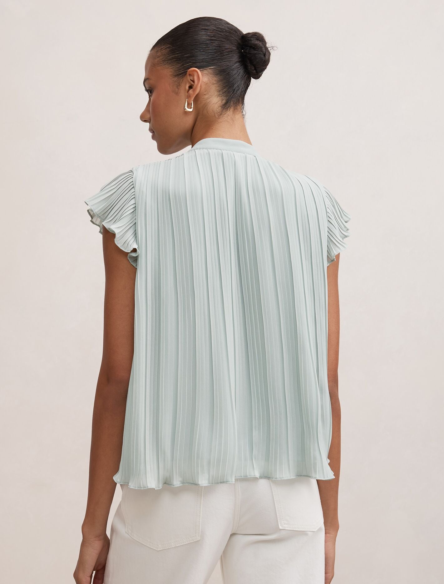 Autumn Flutter Sleeve Blouse Forever New