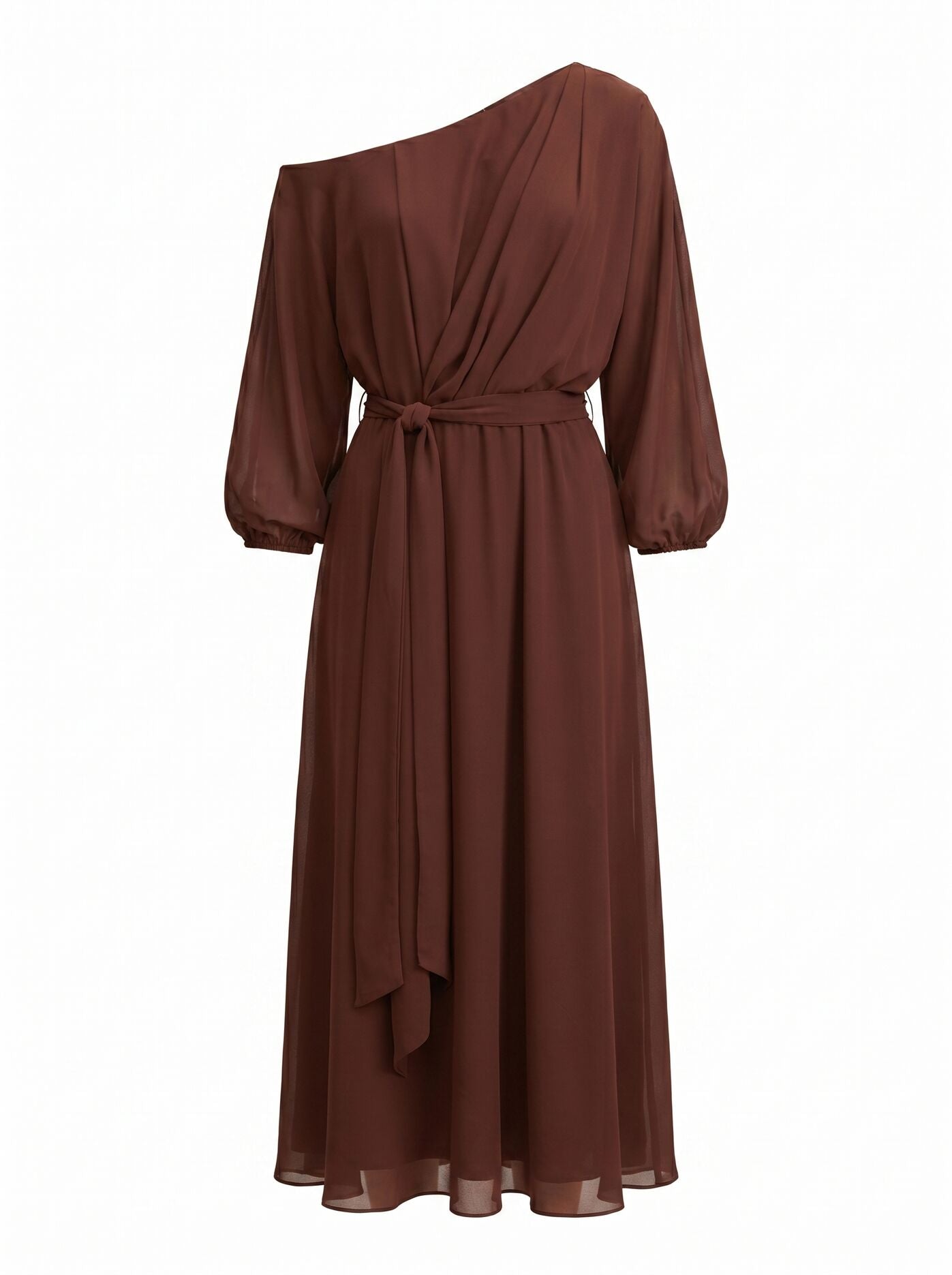 Samantha Tipped Draped Midi Dress Forever New