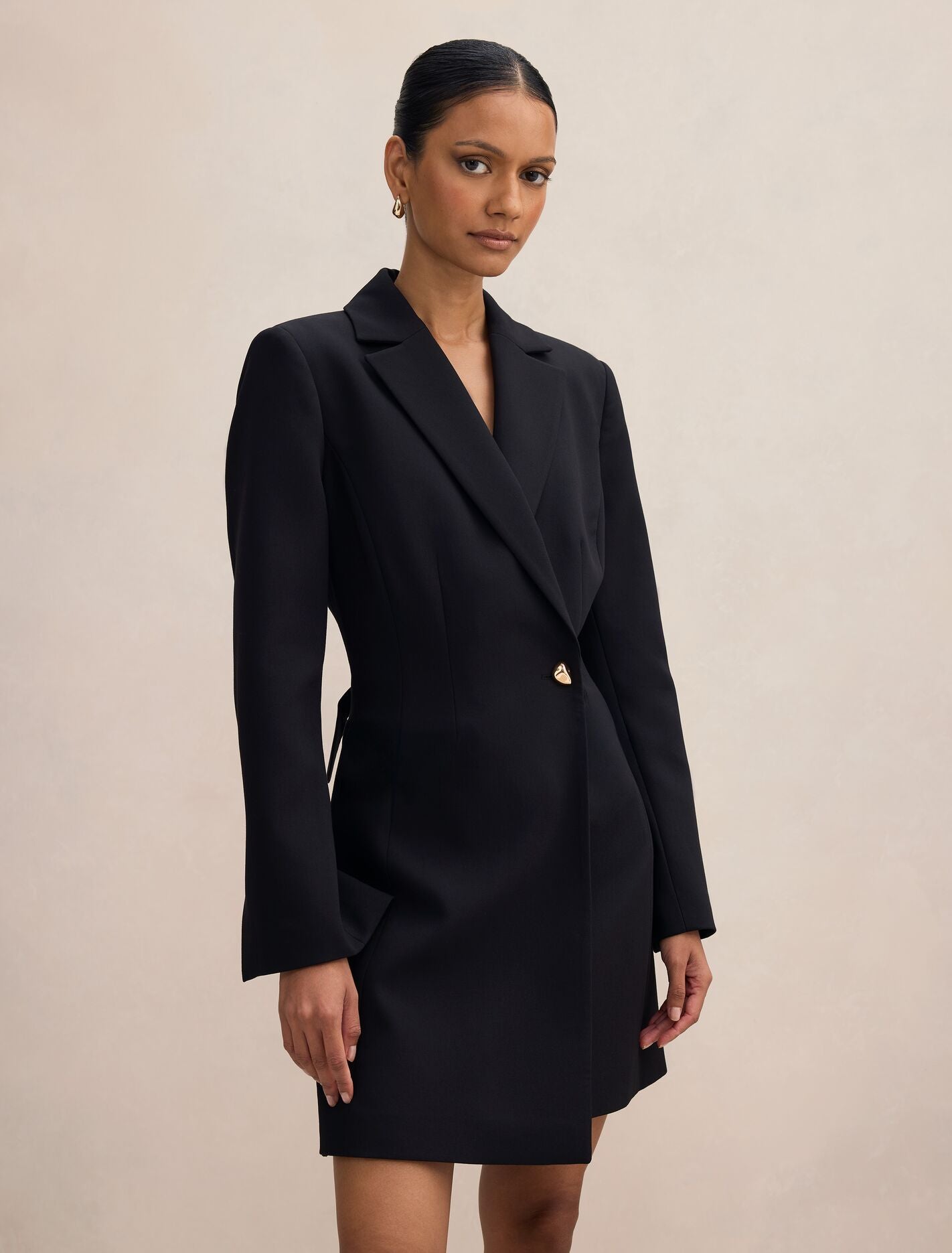 Saskia Petite Cinched Blazer Dress