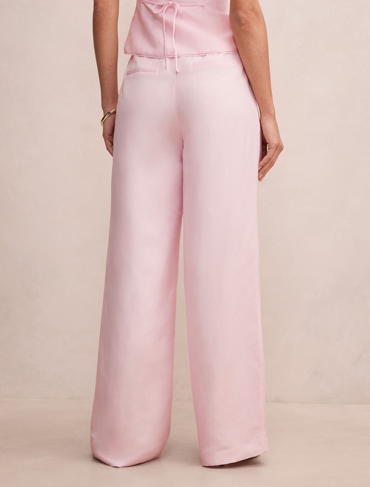 Eva Linen Wide Leg Pants Forever New