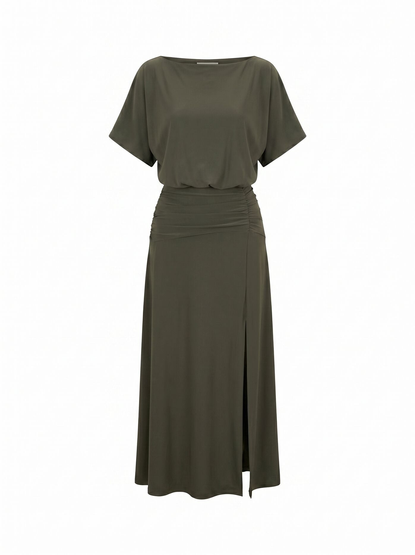 Parker Draped Jersey Midi Dress Forever New