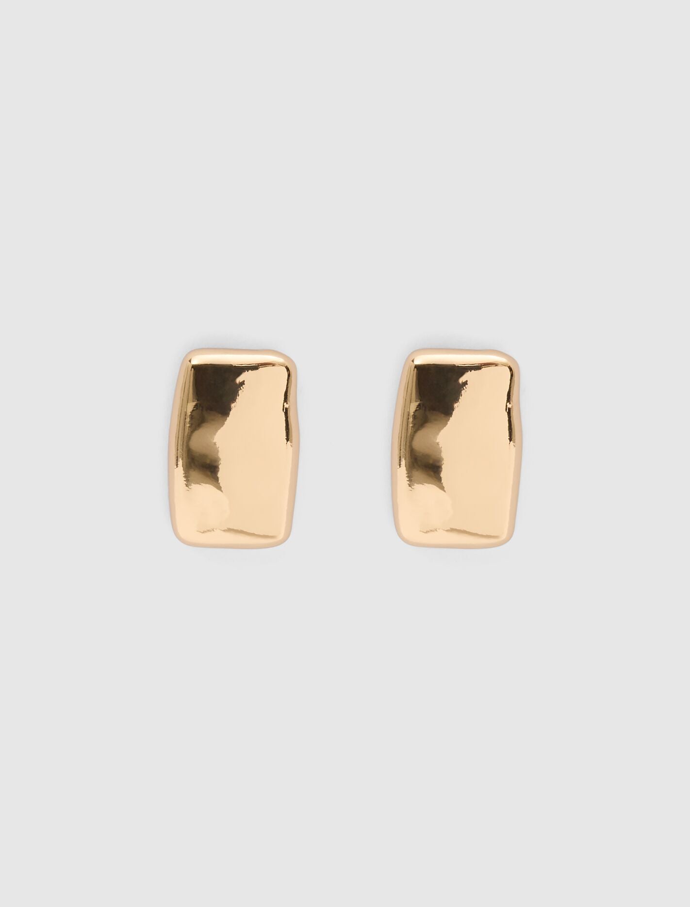 Signature Riley Curly Stud Earrings 0 Gold Forever New